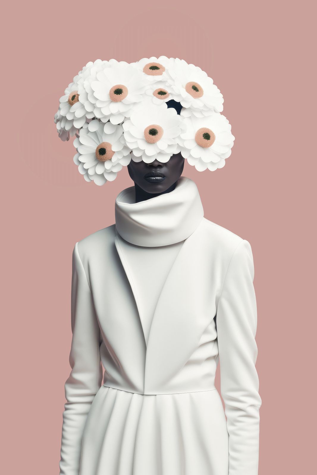 Poster - Floral Artistry Fashion