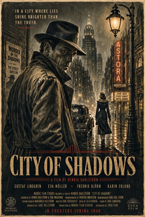 Poster - City of Shadows