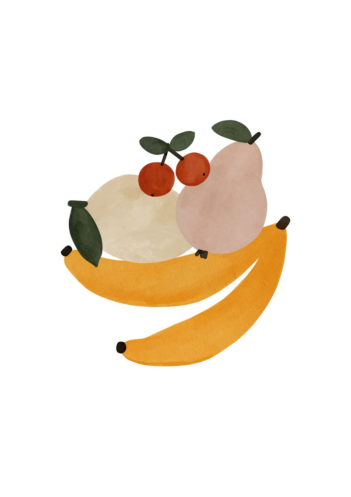 Poster - Fruktillustration