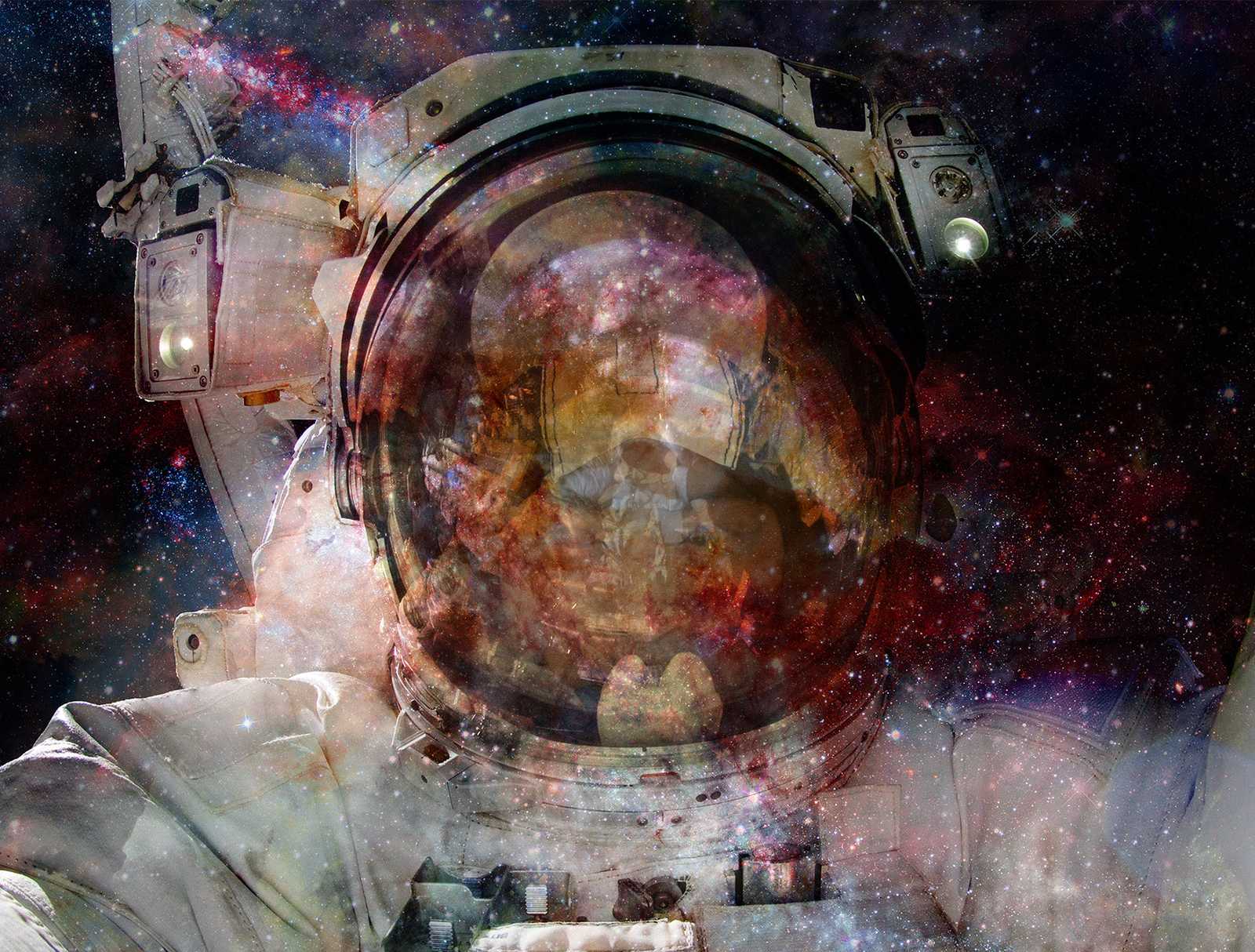 Poster - Astronaut i rymden