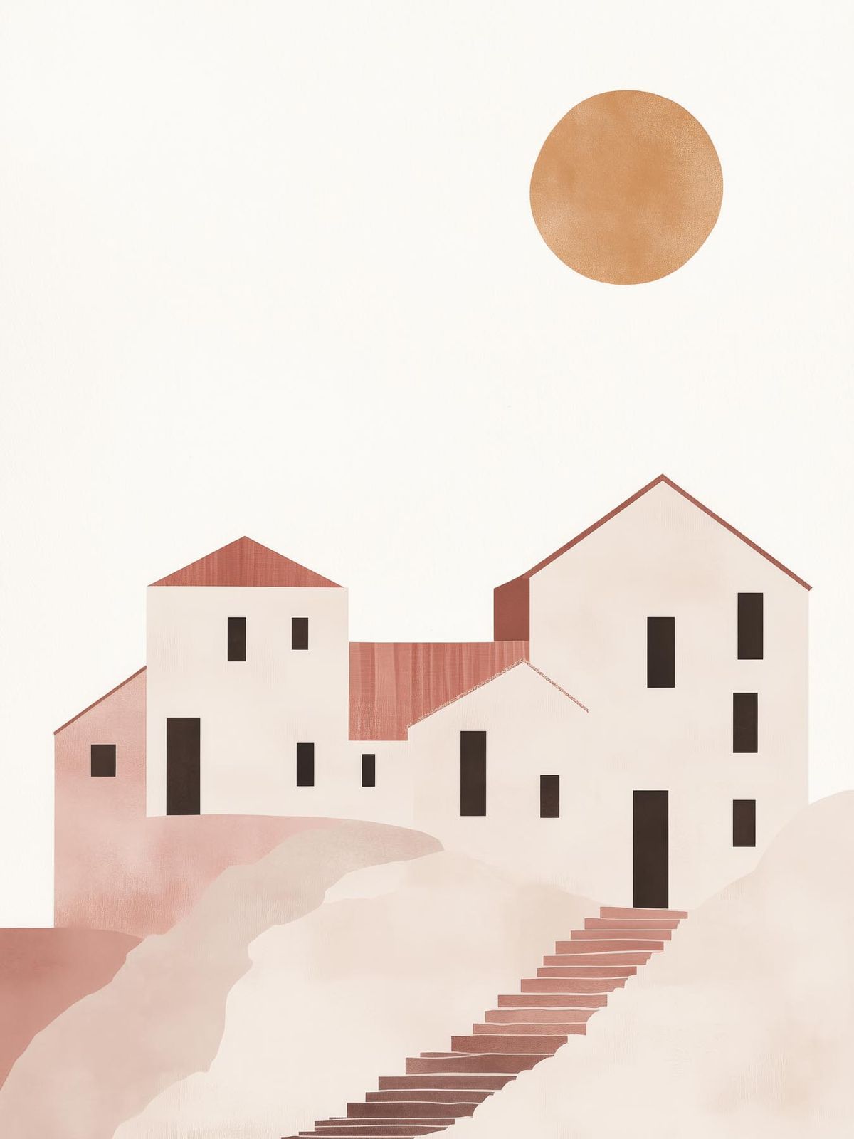Poster - Minimalistisk Landskap