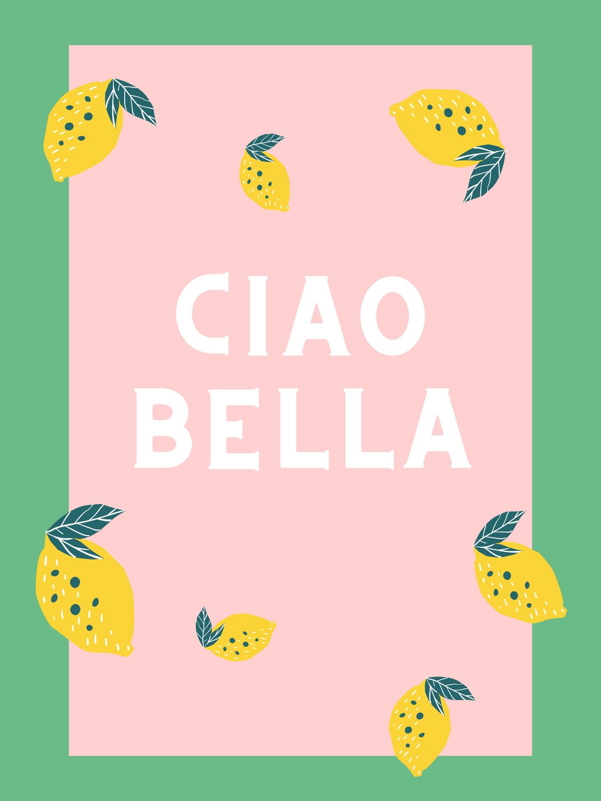 Poster - Ciao Bella