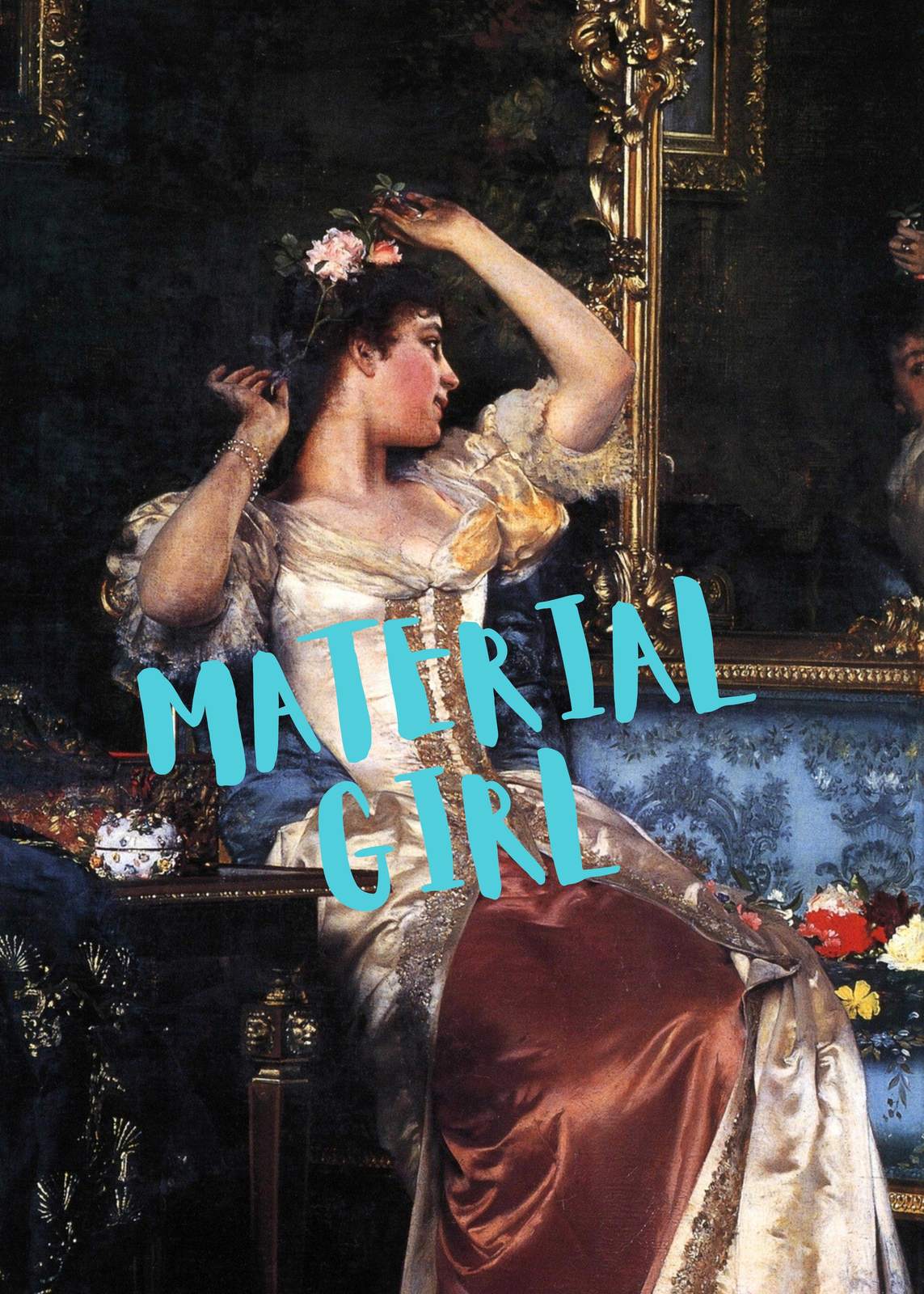 Poster - Material Girl Målning