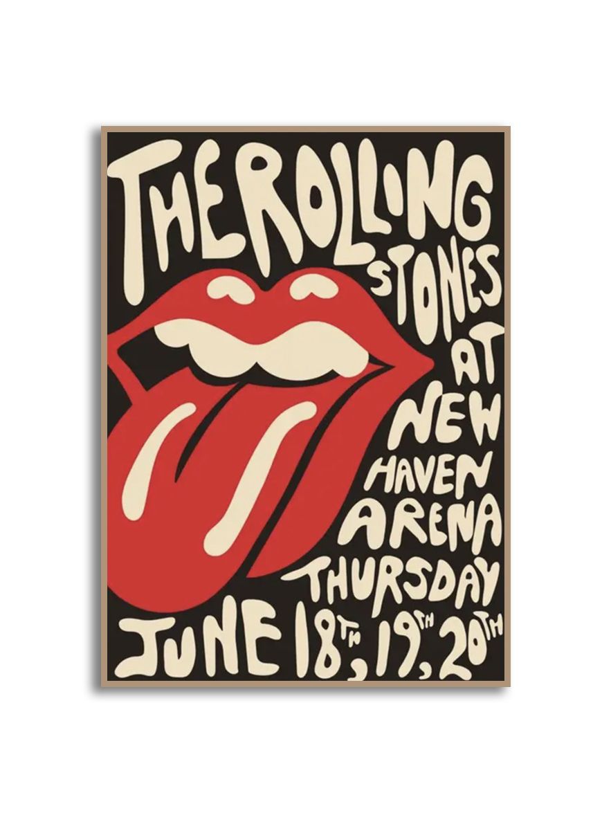 Poster - The Rolling Stones konsert