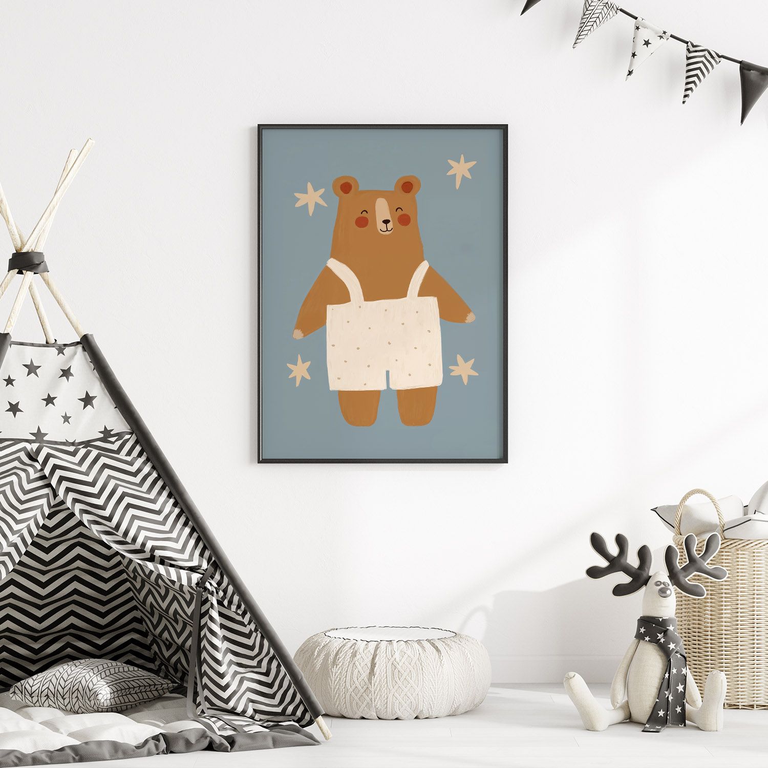 Poster - Söt Björn