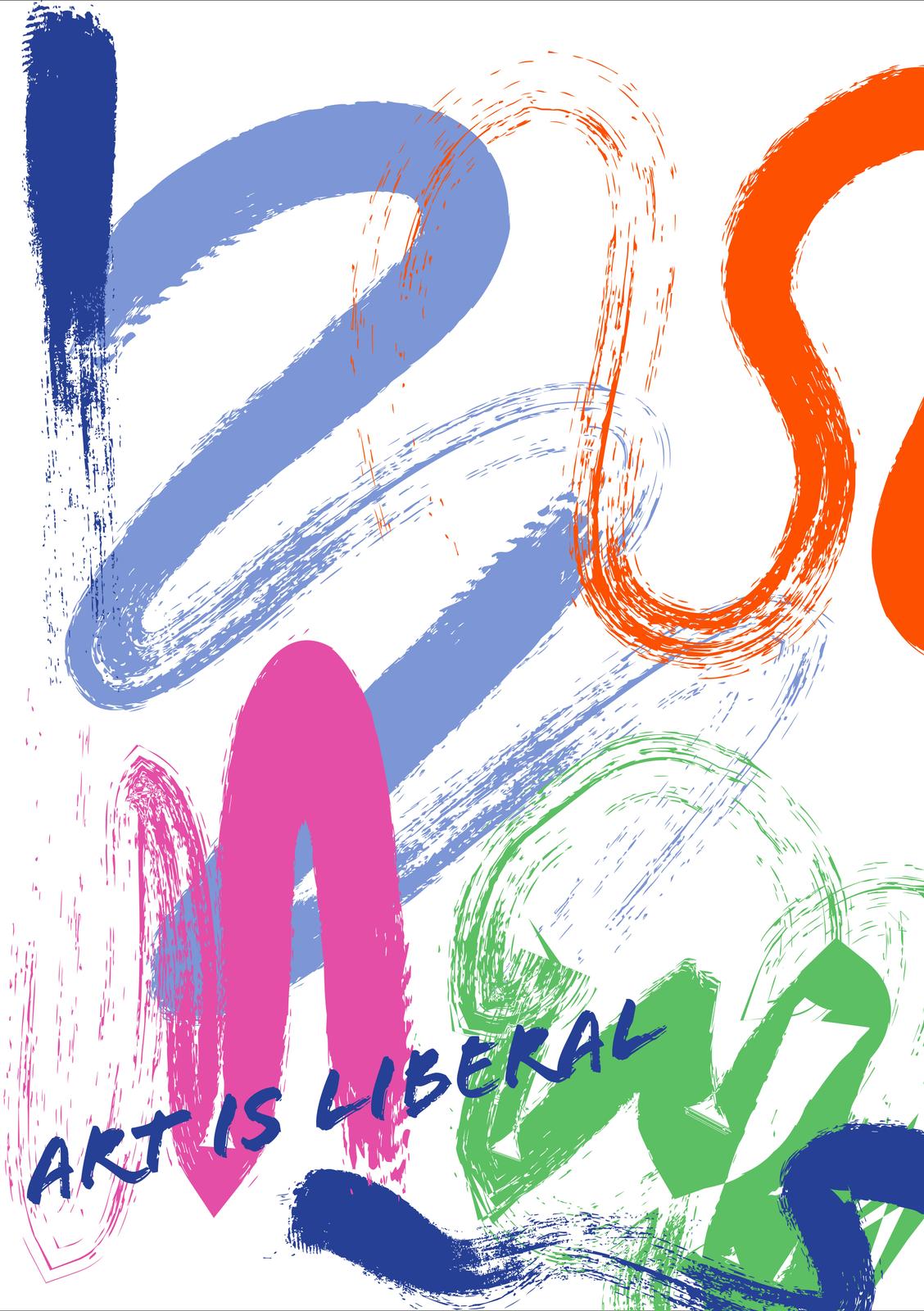 Poster - Konst är Liberal