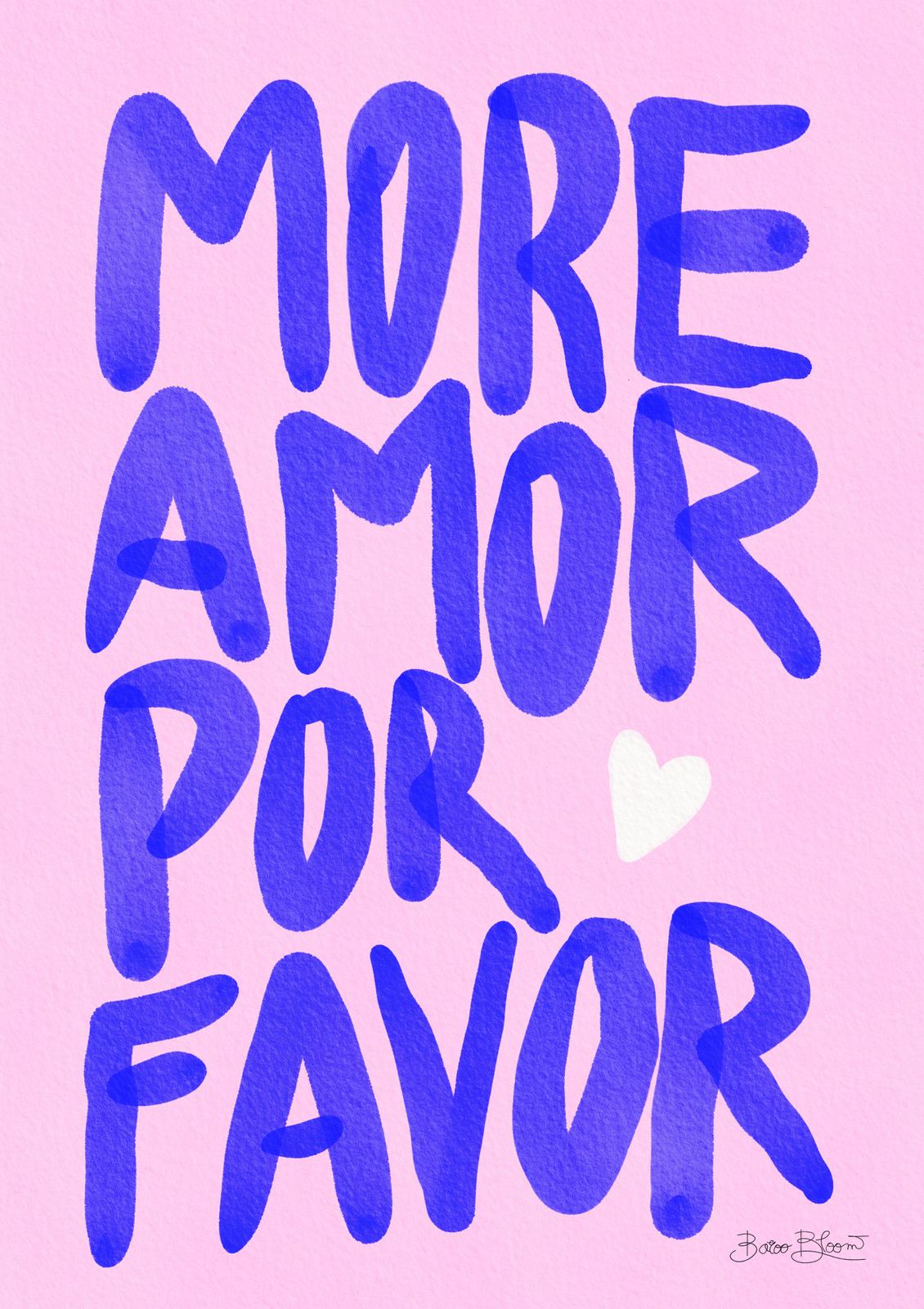 Poster - More Amor Por Favor