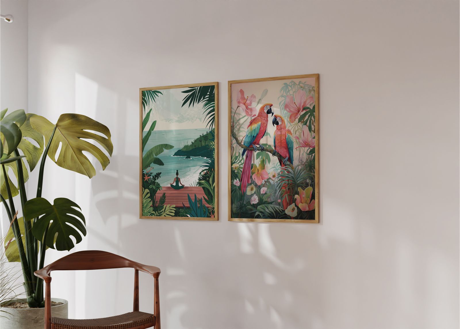 Poster - Tropisk Lugnet Set om 2