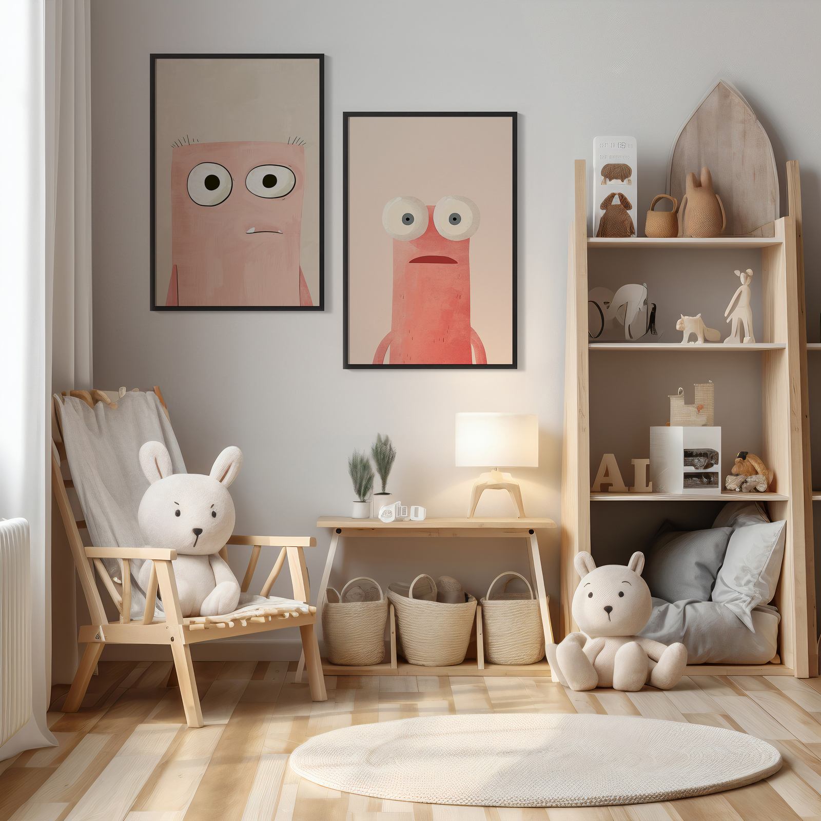 Poster - Udda Karaktärer / Set av 2