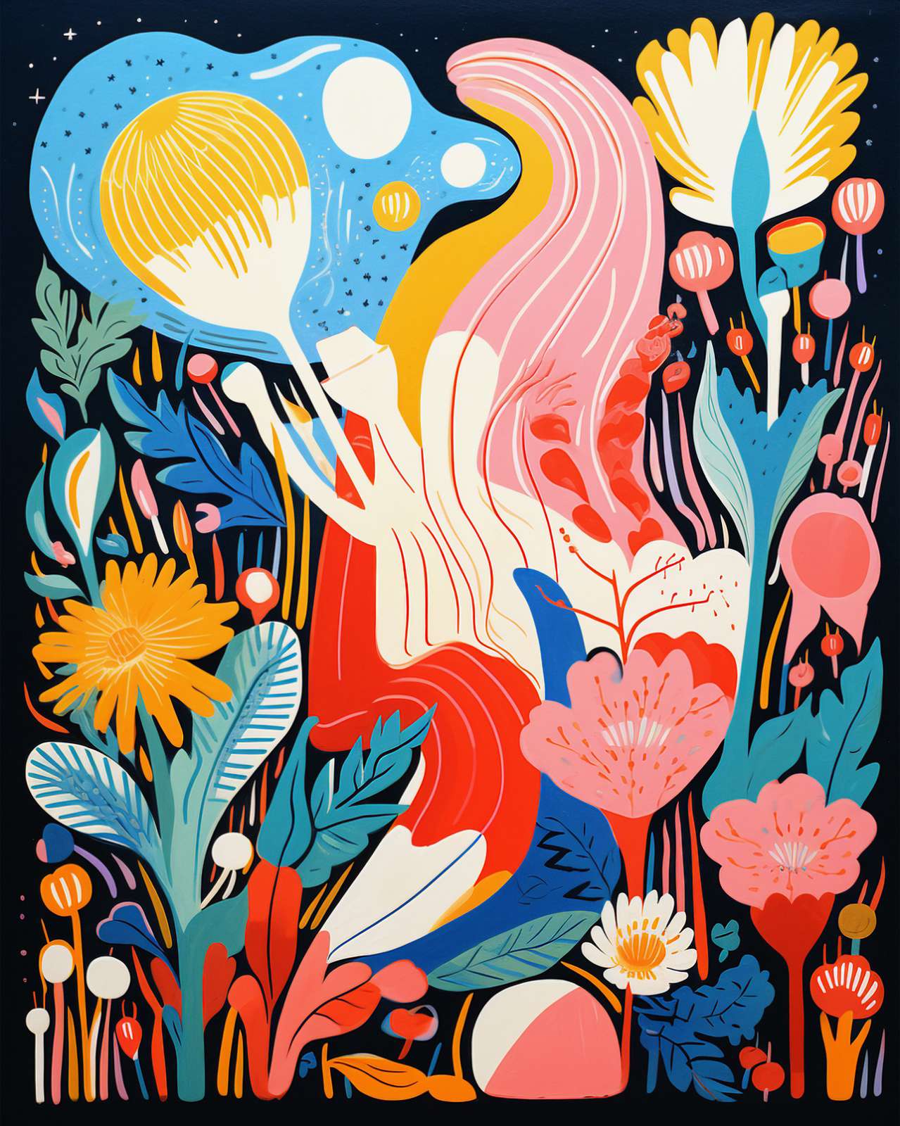 Poster - Levande Blomkonst