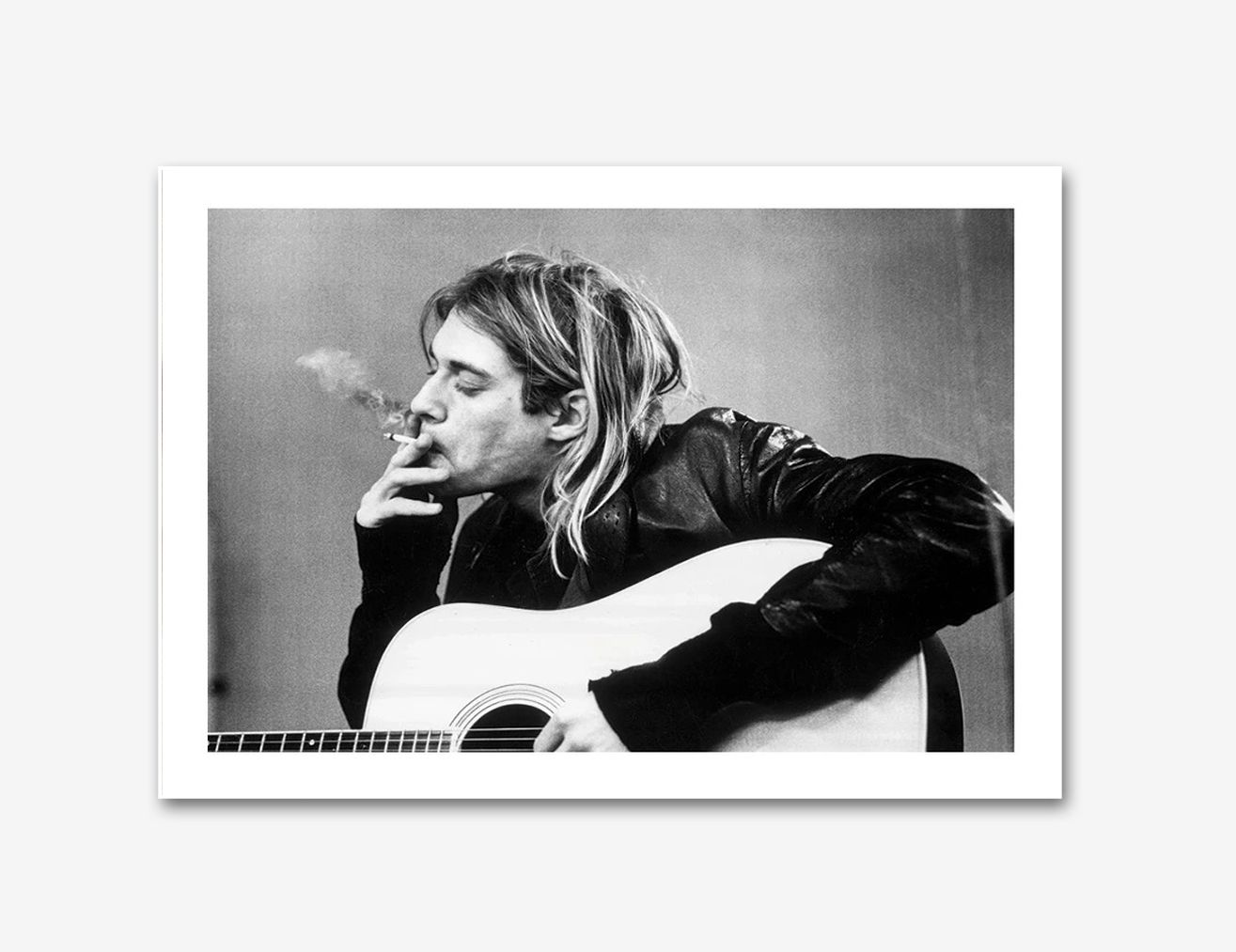 Kurt Cobain Rökning Affisch