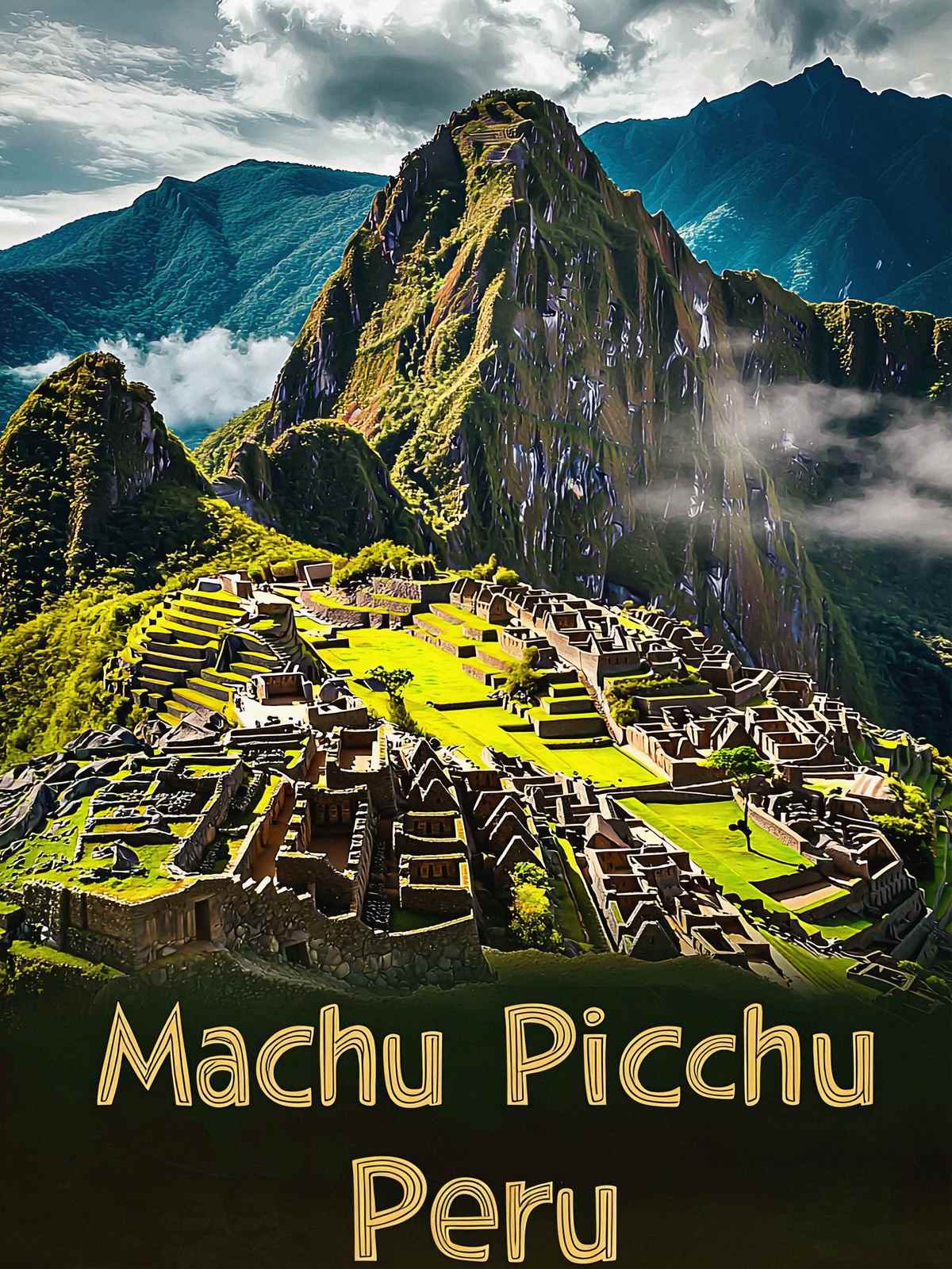 Poster - Machu Picchu Peru