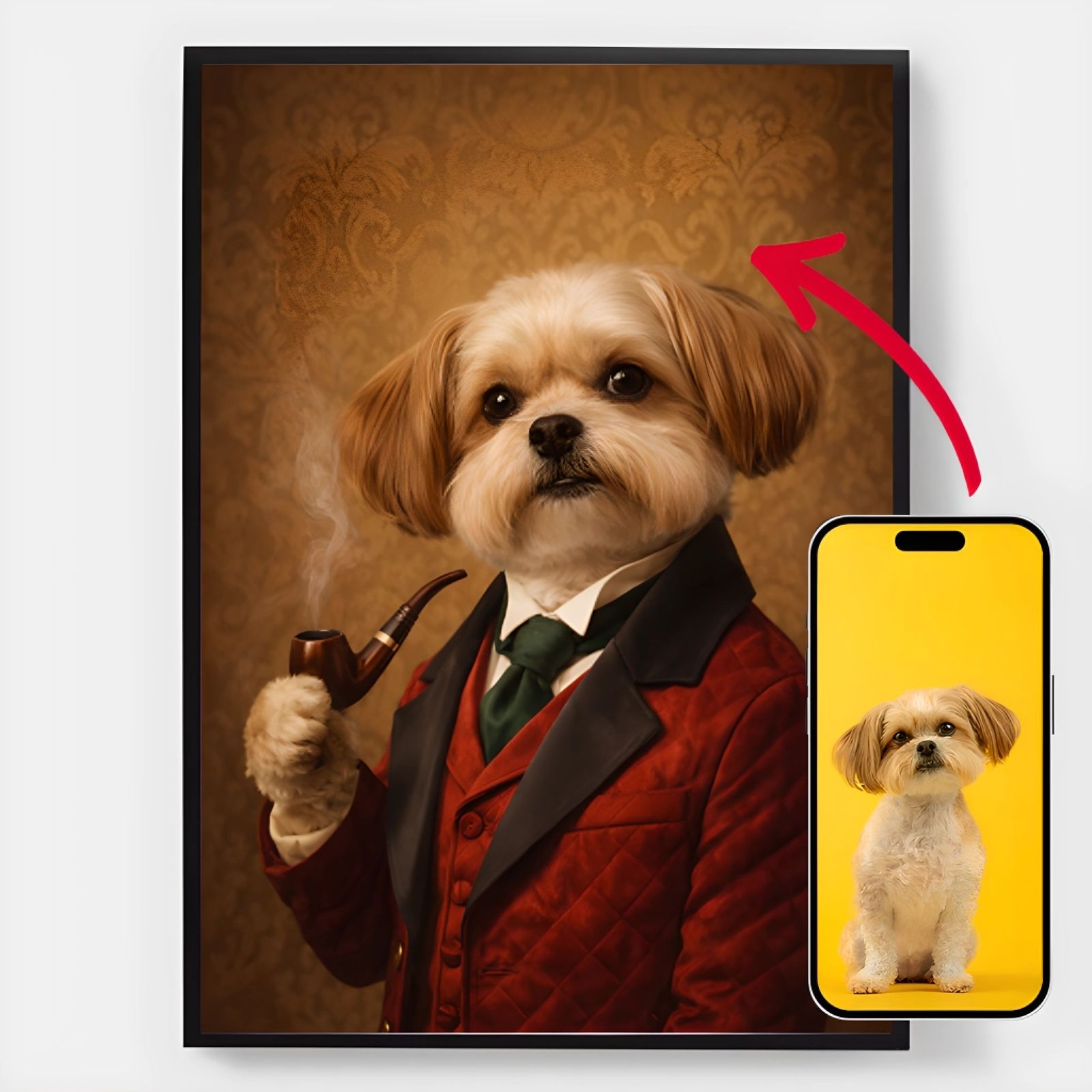 Personlig Poster - Den Avslappnade Husdjurens Gentleman - AI Poster