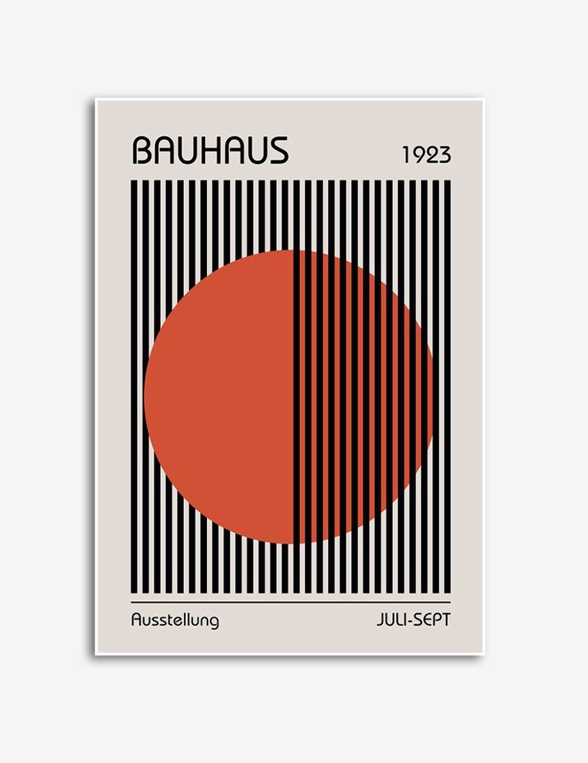 Bauhaus 1923 Affisch
