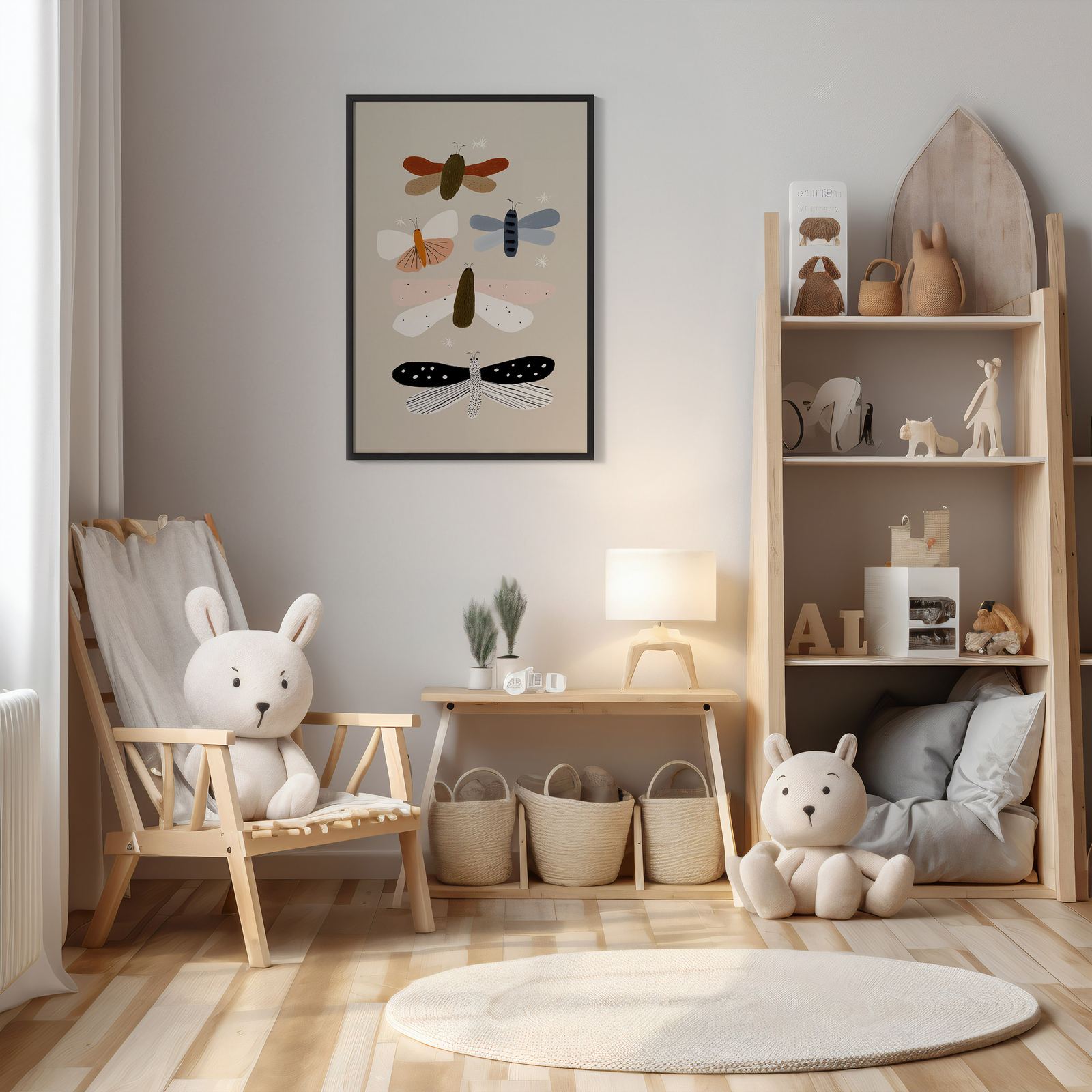 Poster - Trollslända Illustration