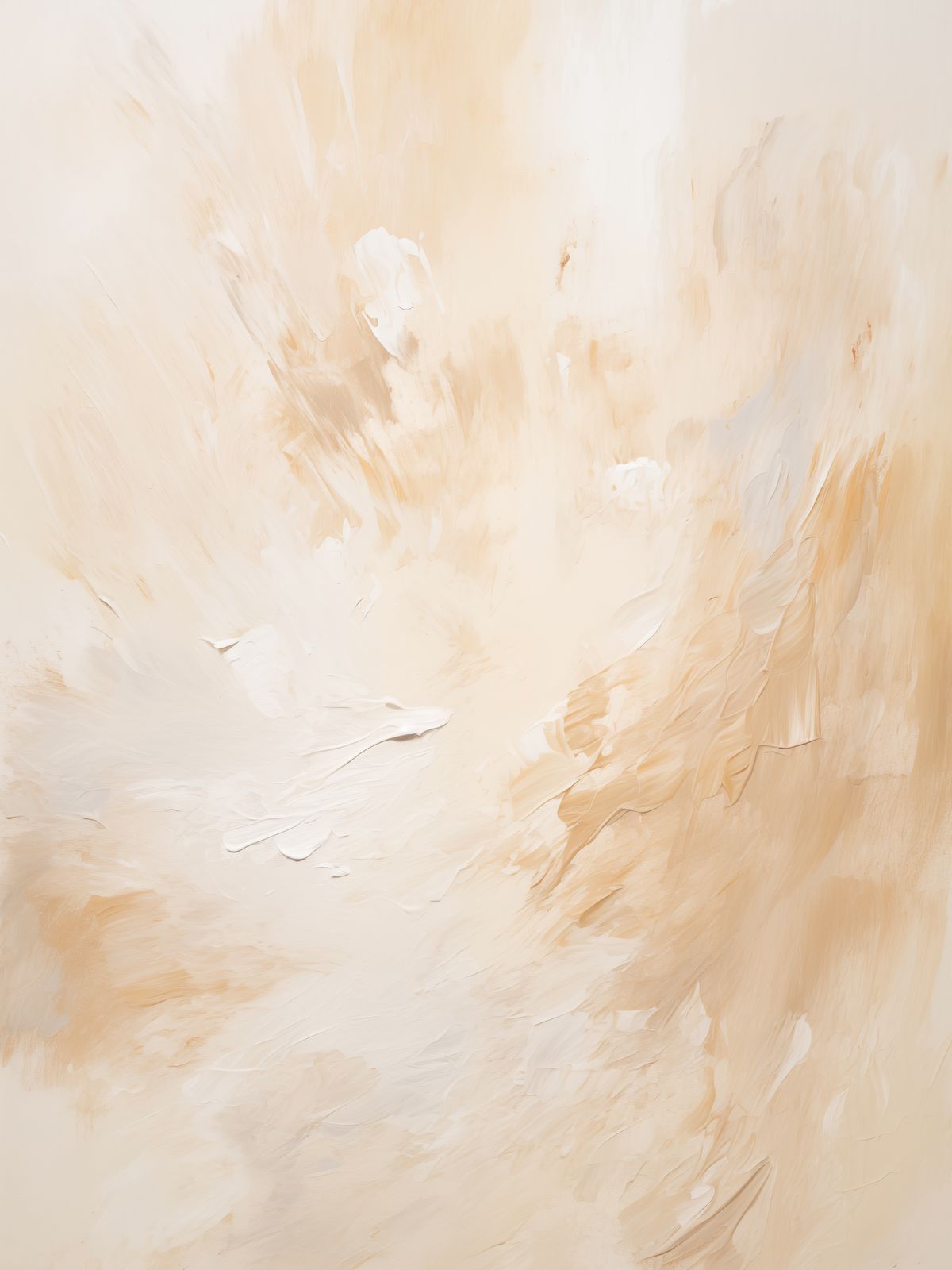 Poster - Abstrakta Beige Toner