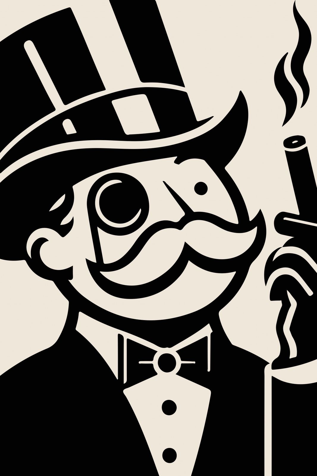 Poster - Monokel Gentleman