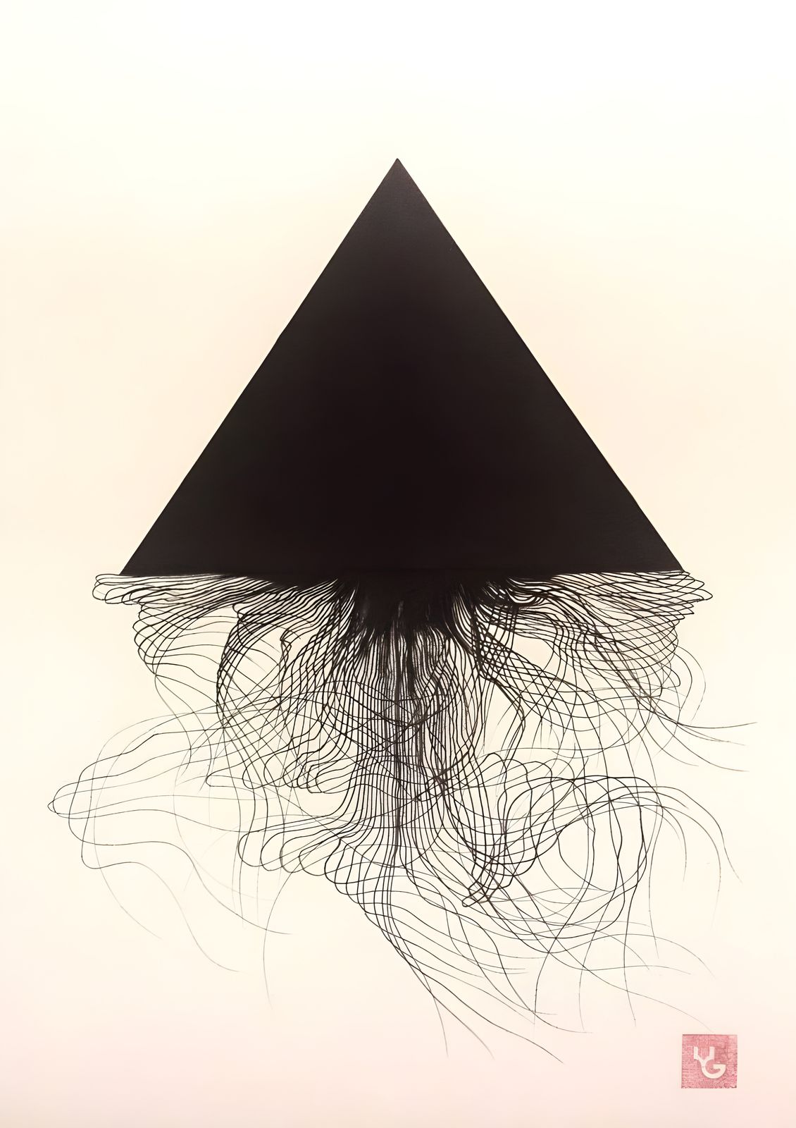 Poster - Abstrakt Triangel