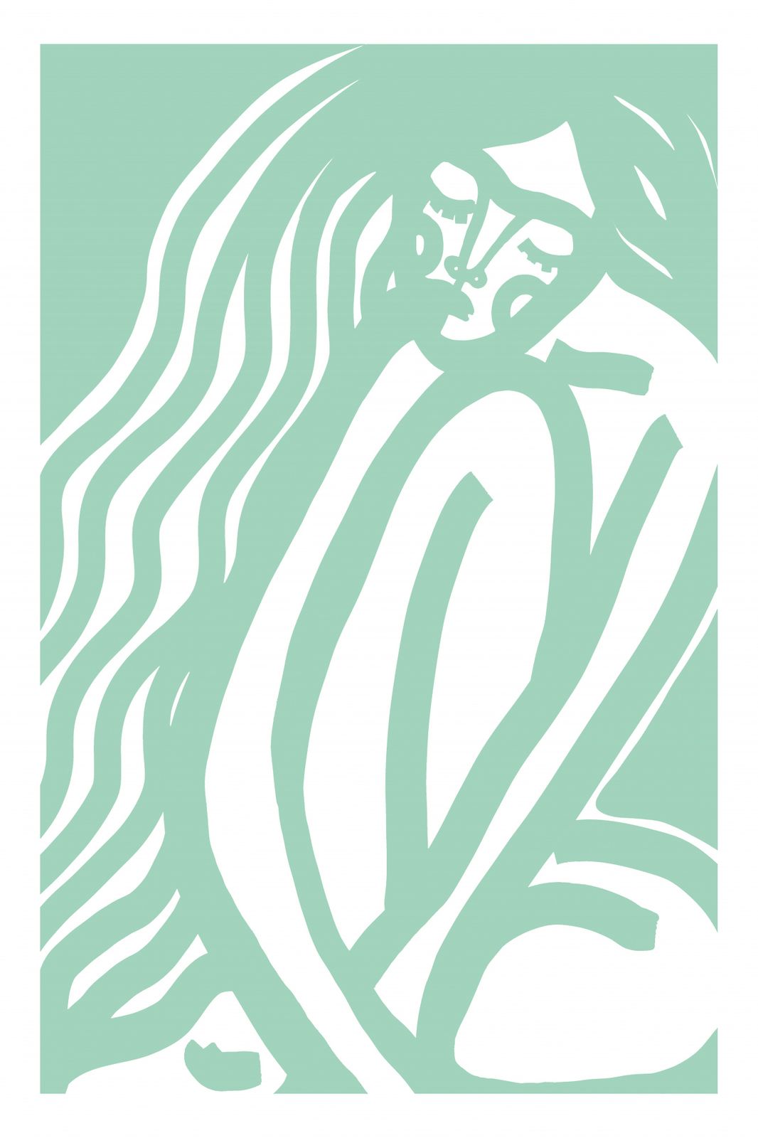 Poster - Abstrakt Figurativ Konst