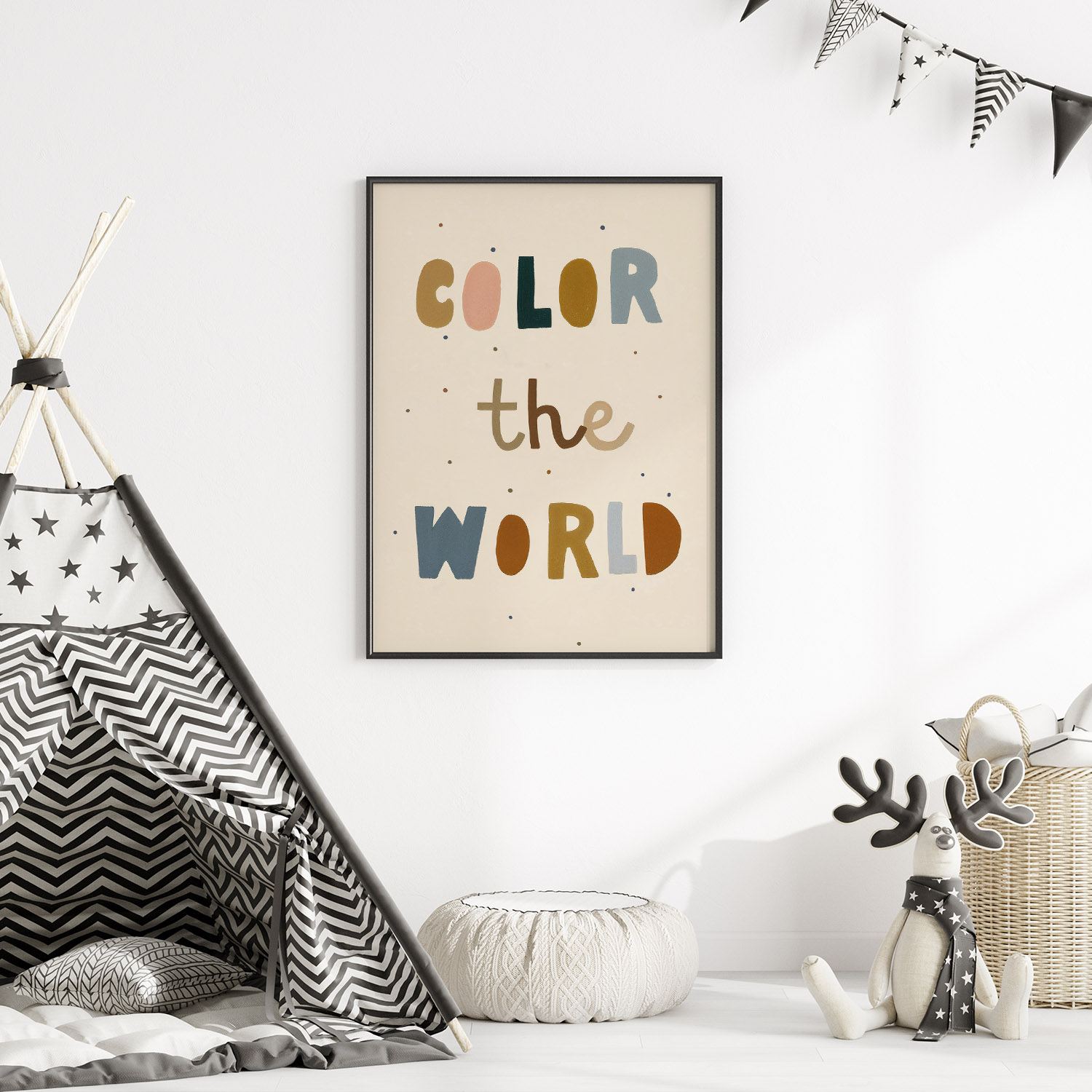 Poster - Color the World