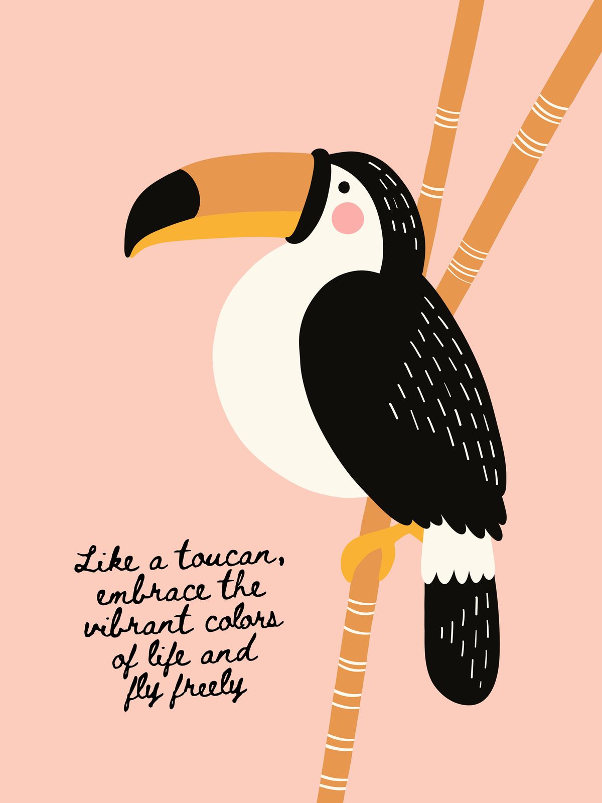 Affisch - Toucan Design