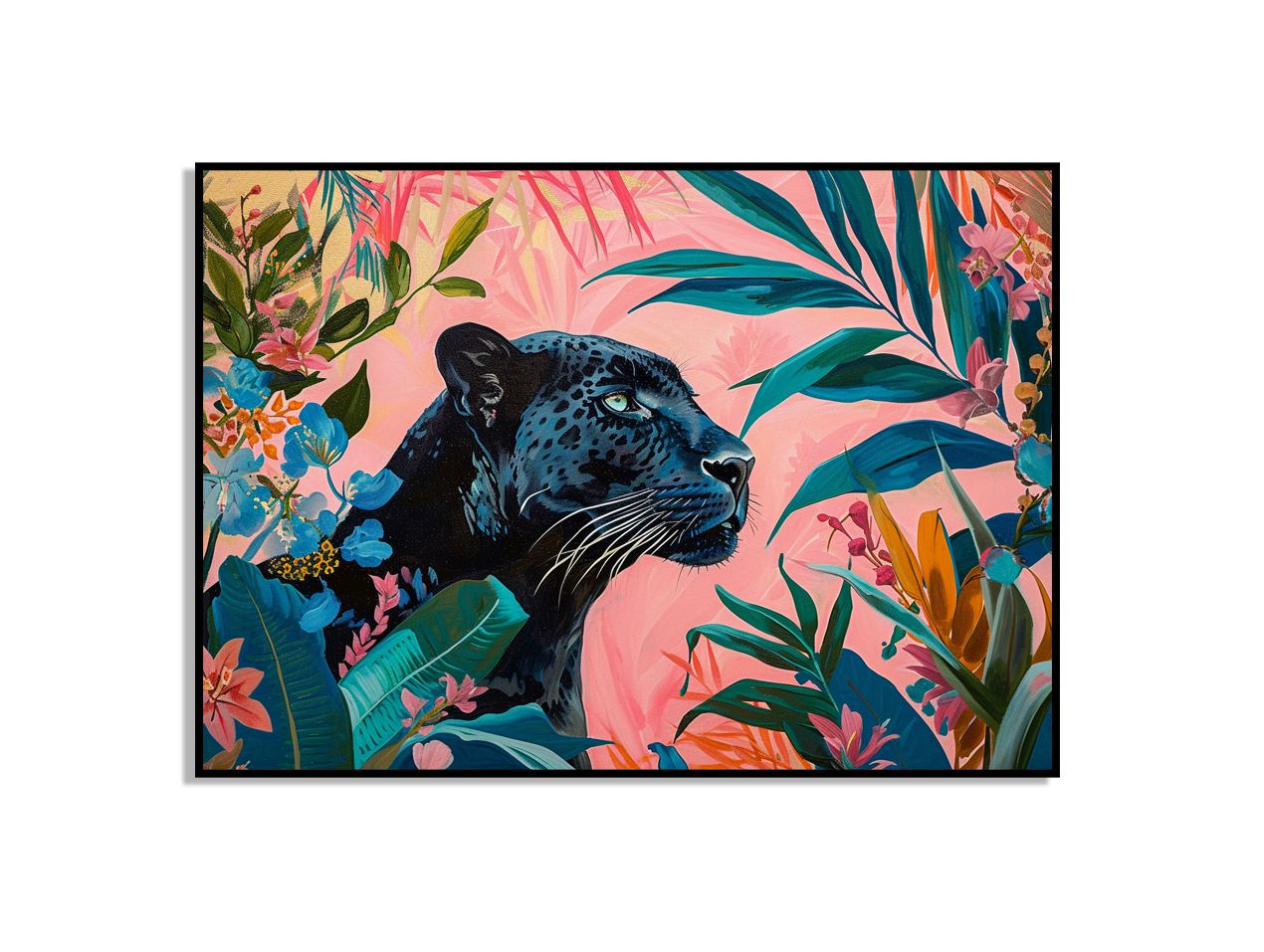 Leopard i djungel konstposter