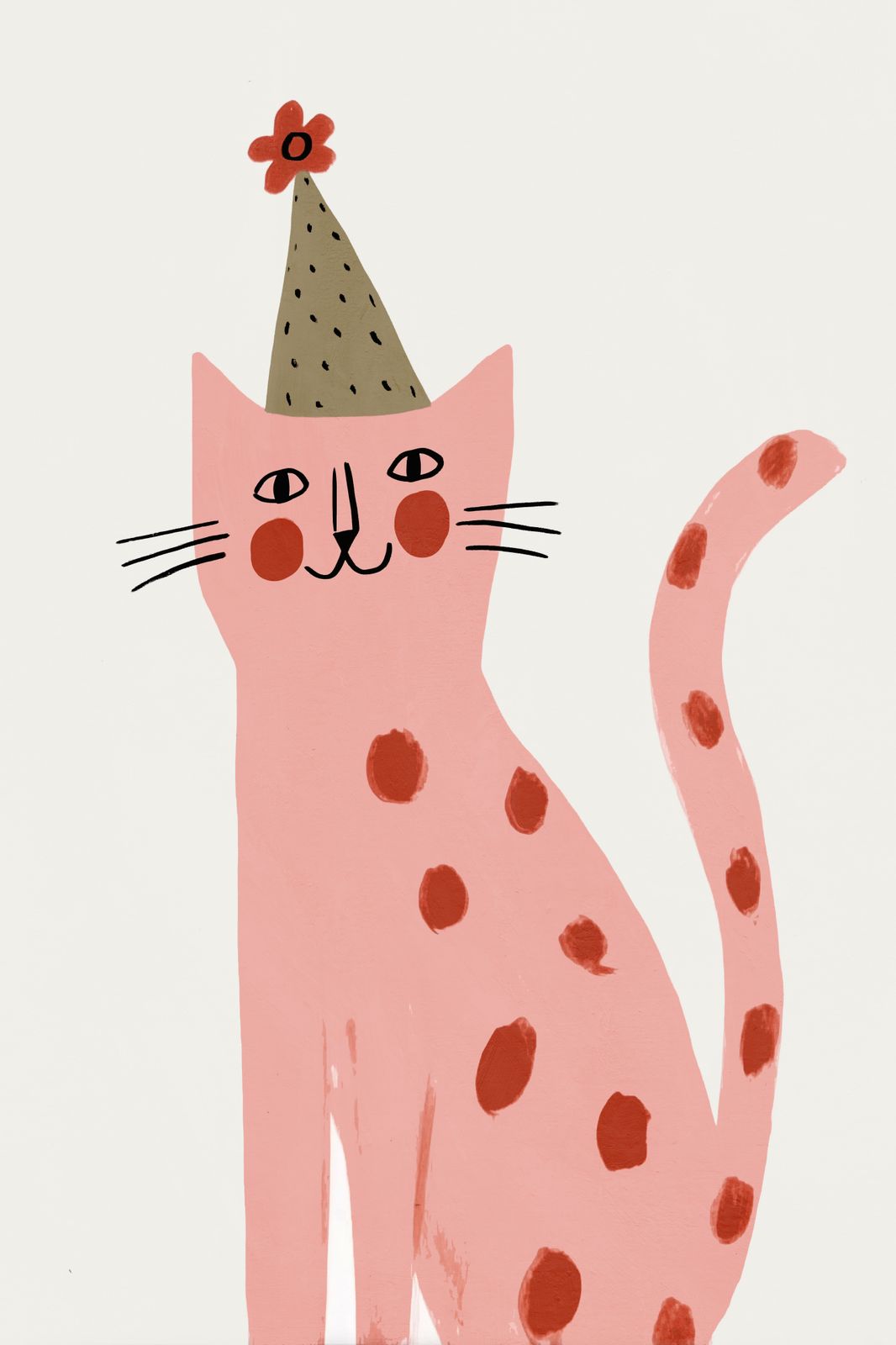 Affisch - Katt med Hatt