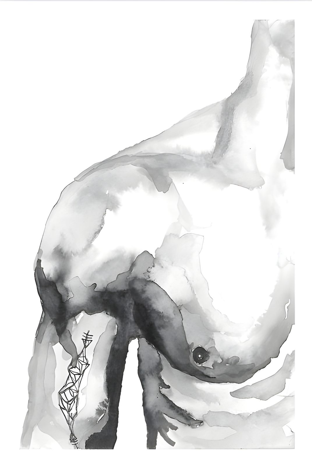 Poster - Abstrakt Torso