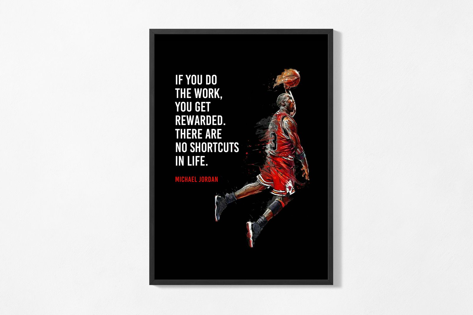 Poster - Michael Jordan Motivation