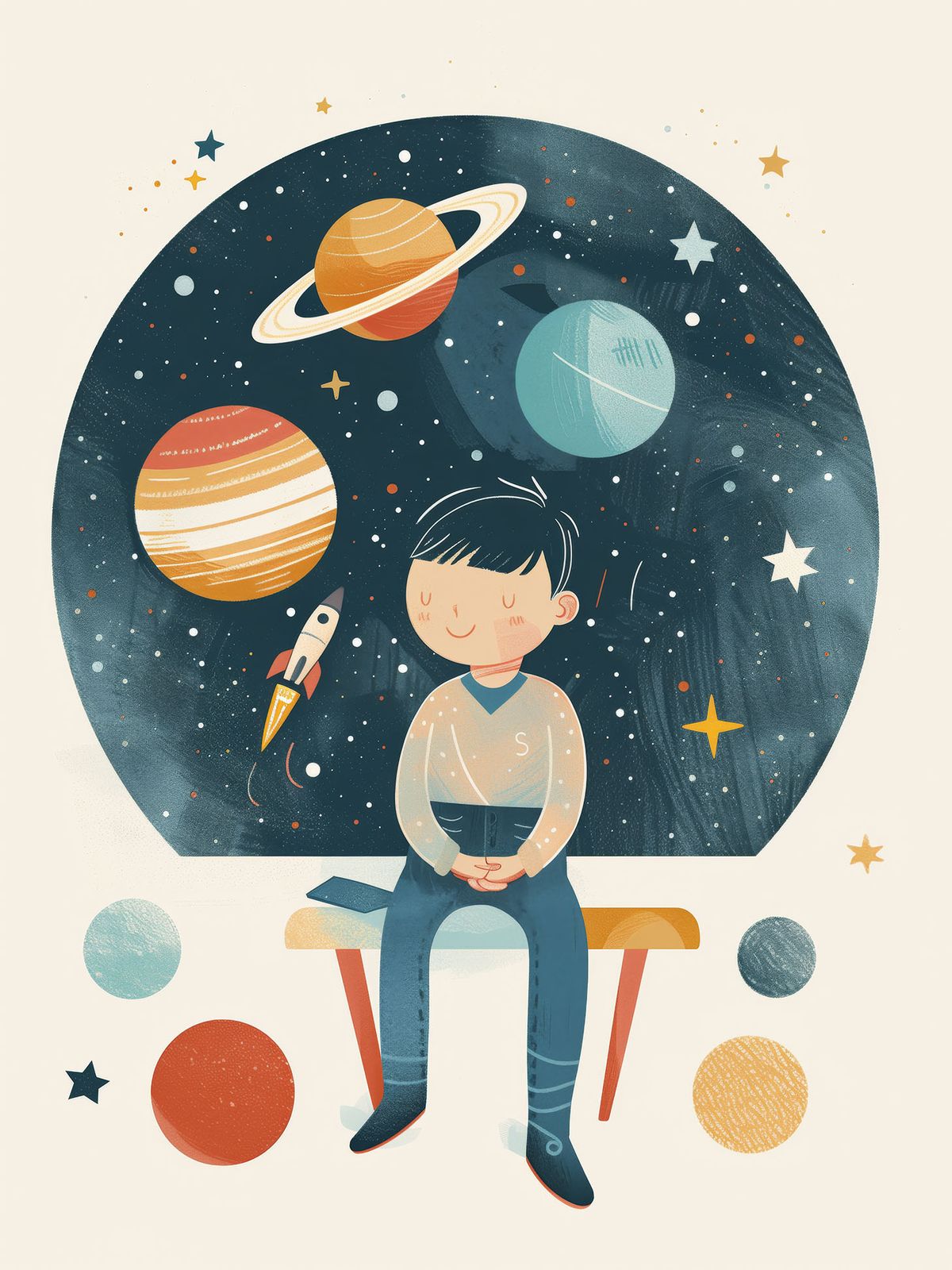 Poster - Kosmisk Barn