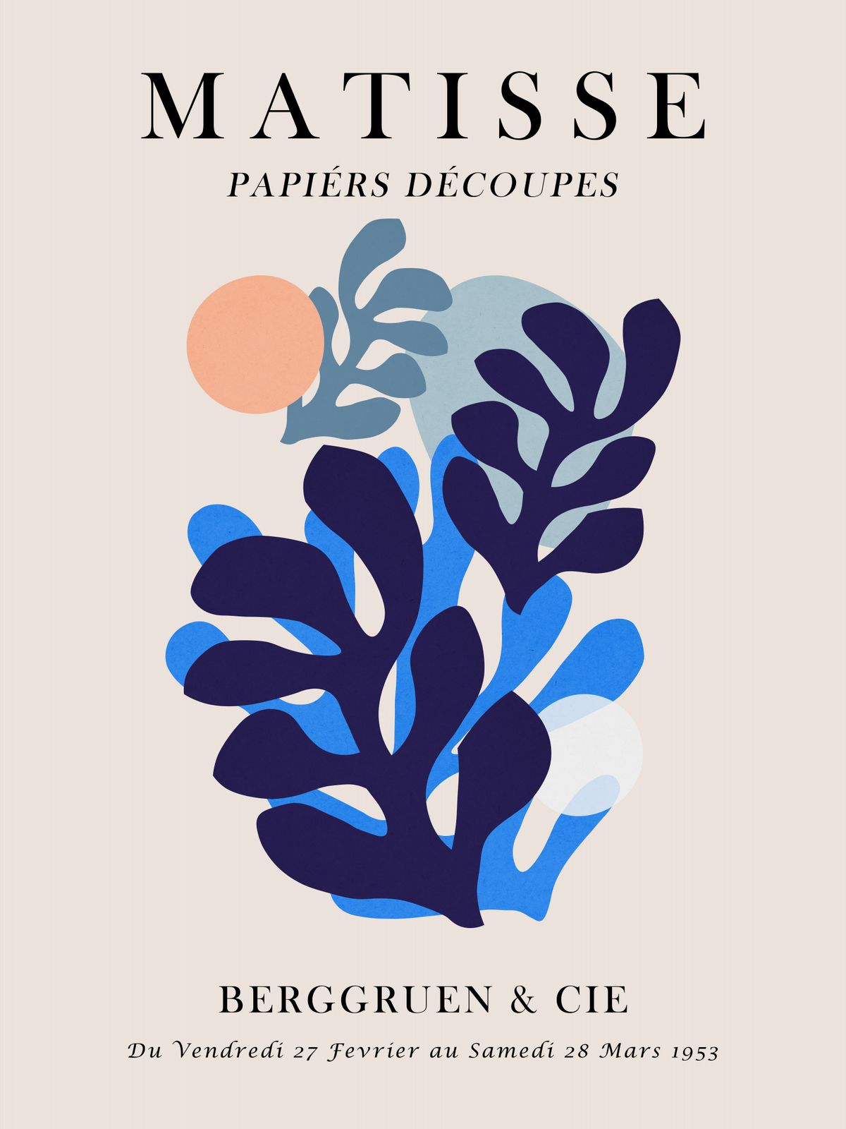 Poster - Matisse Berggruen