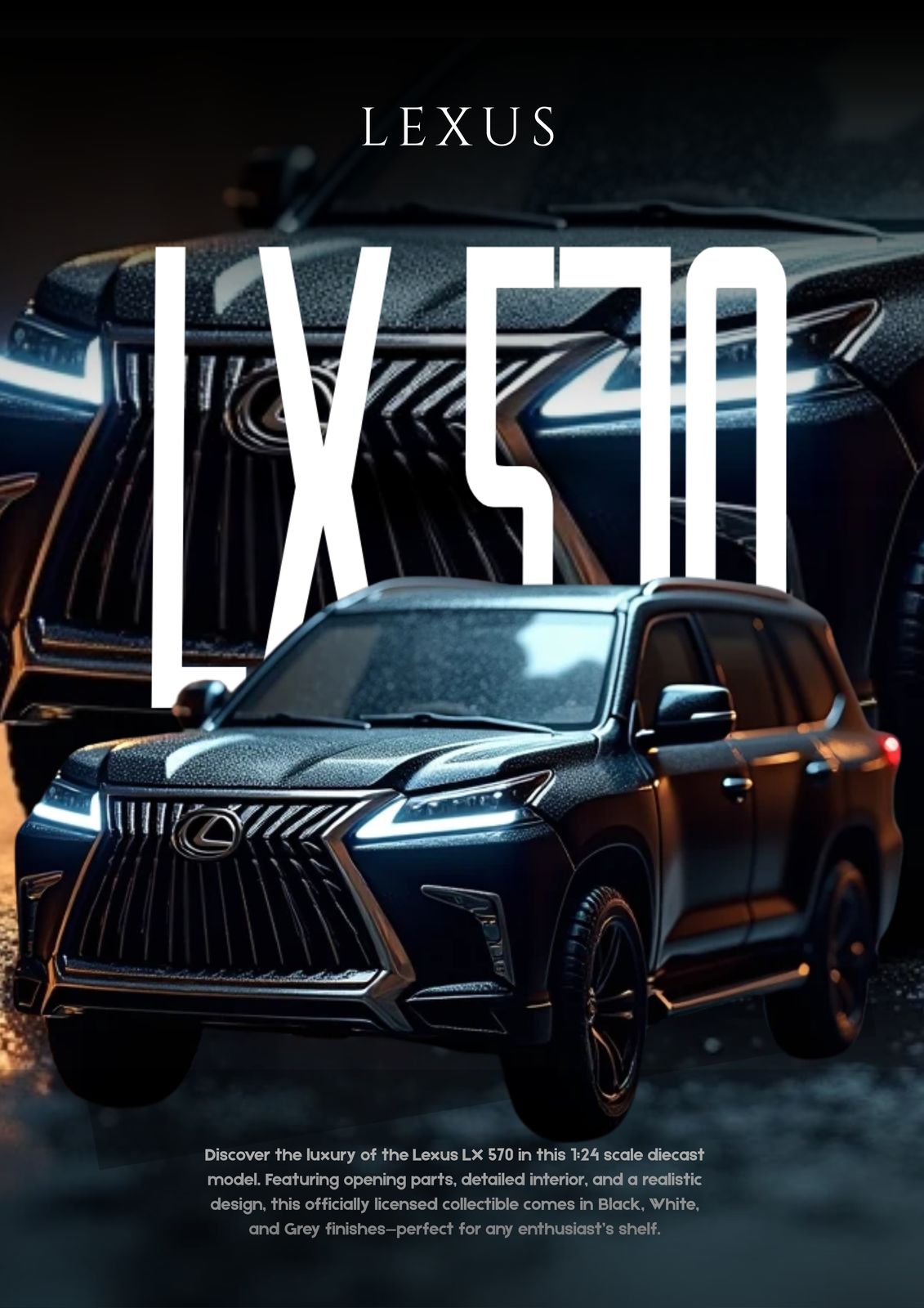 Poster - Lexus LX 570 Lyx