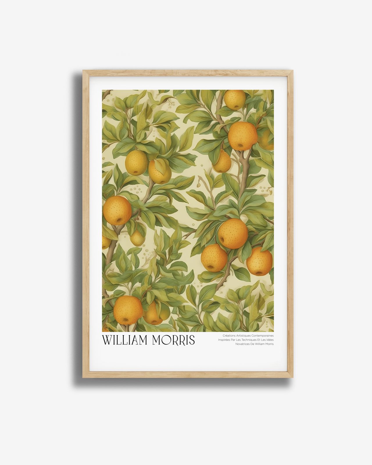 William Morris citrus konstposter