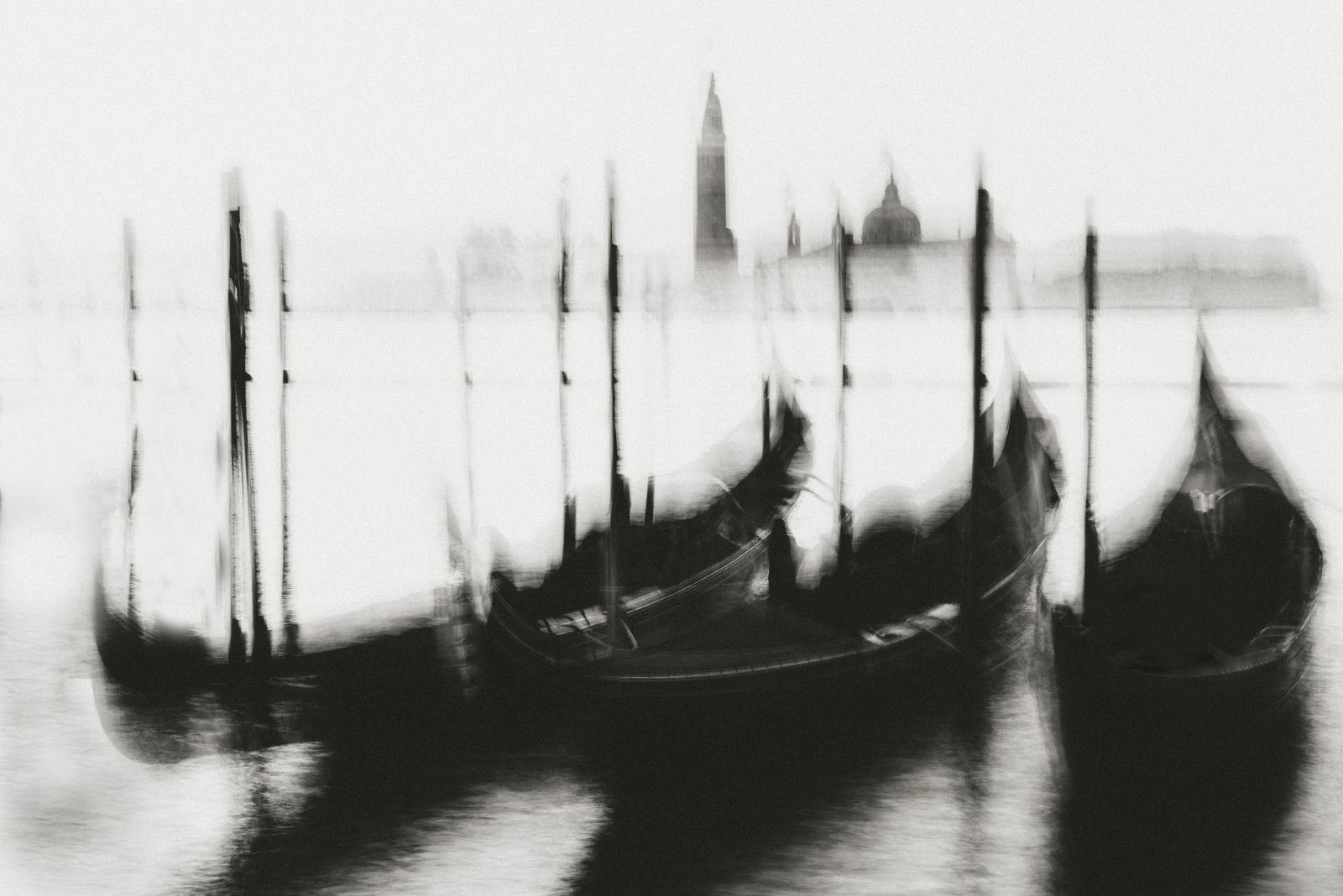Poster - Venedig Gondoler