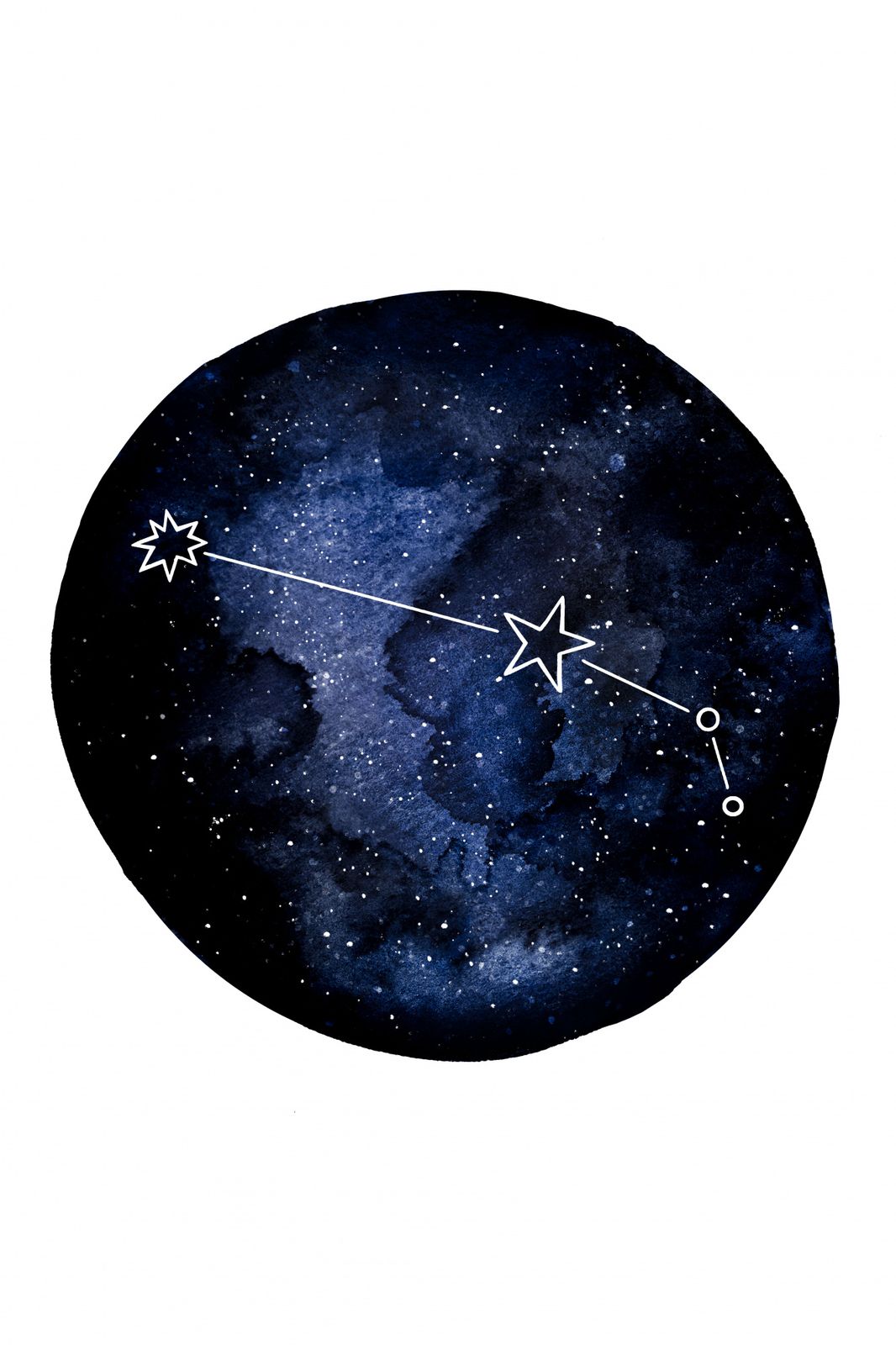 Poster - Celestial natthimmel