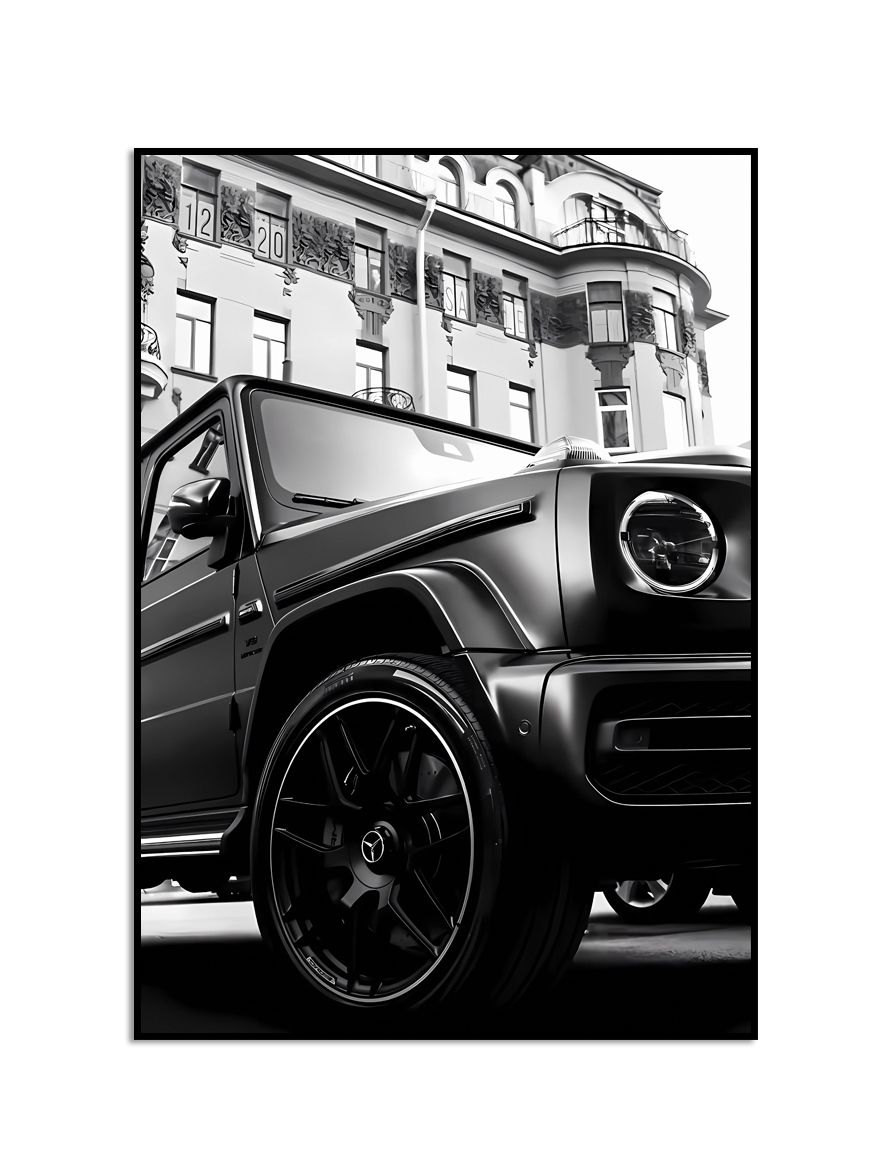 Poster - Klassisk Bil Design
