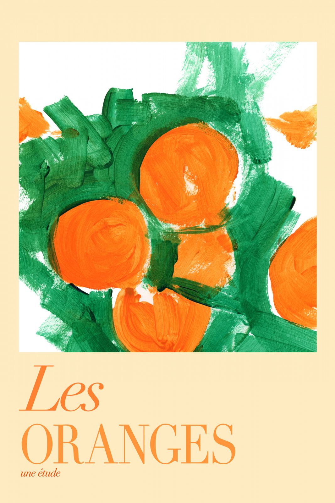 Poster - Les Oranges