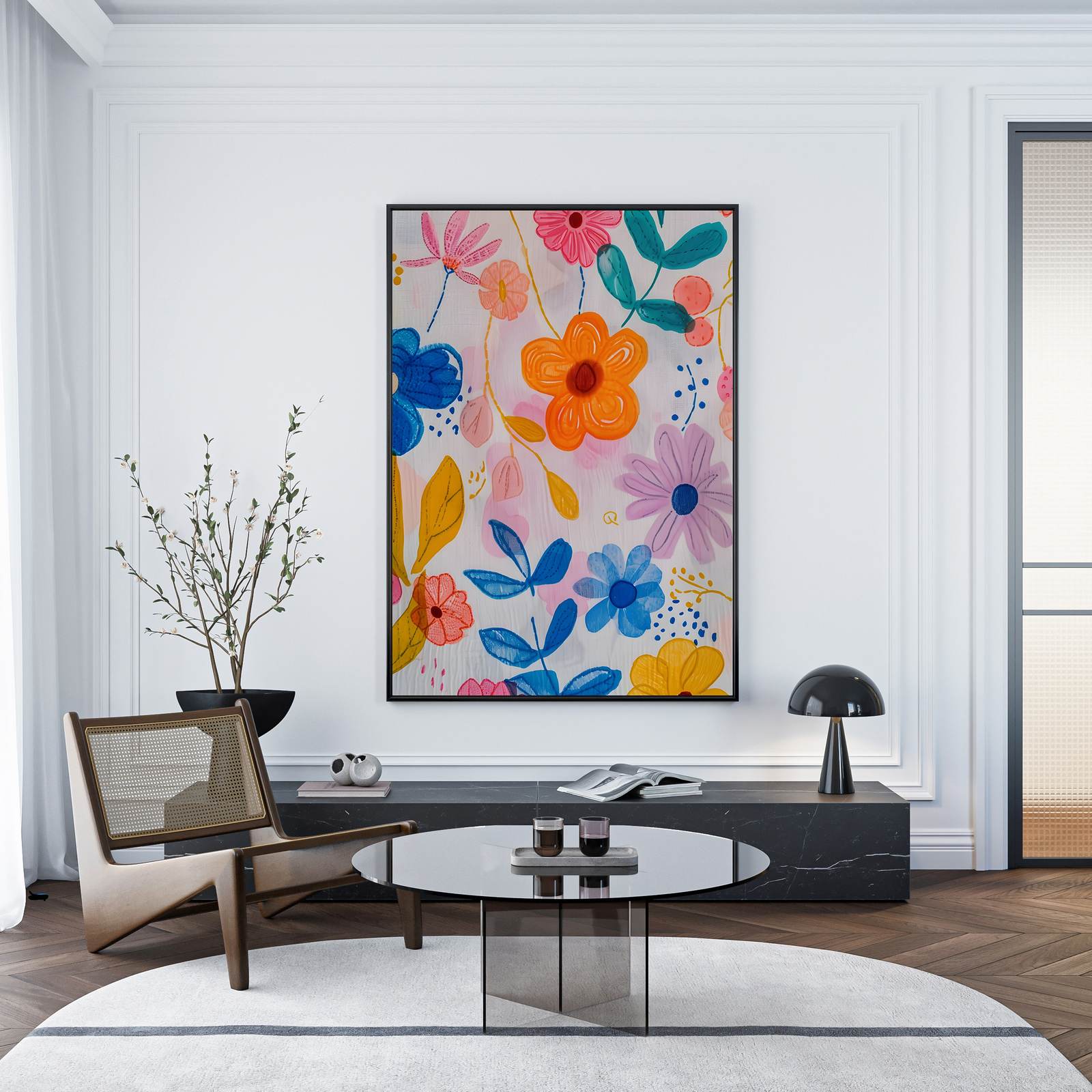 Poster - Blomsterkonst