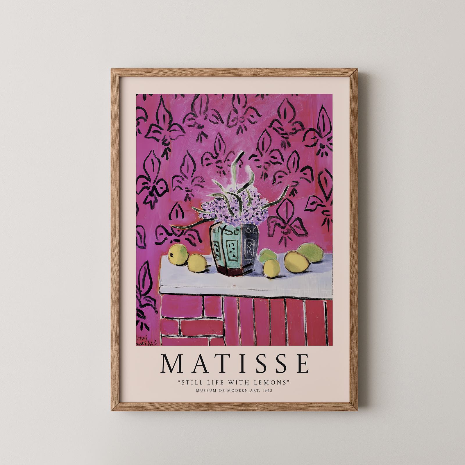 Poster - Still Life med citroner