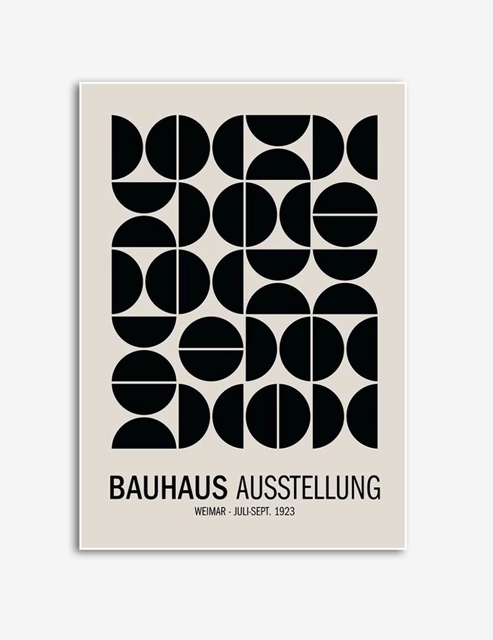 Bauhaus Ausstellung Affisch