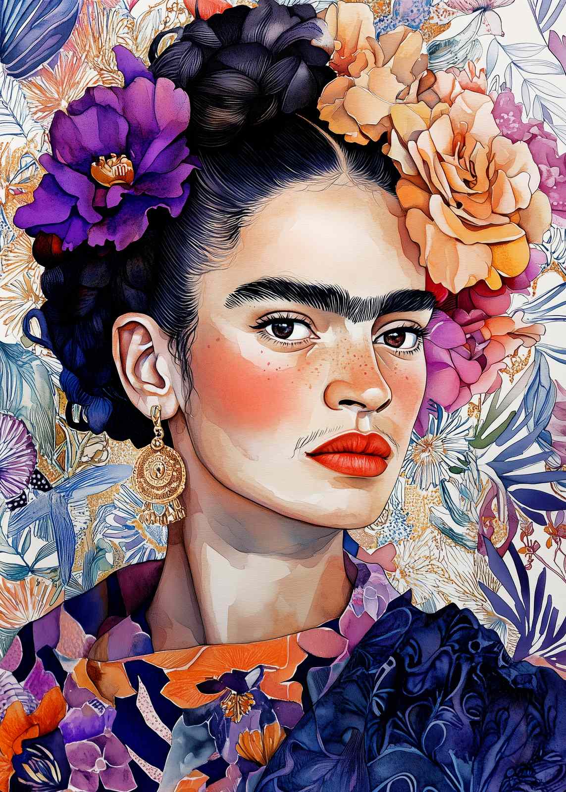 Poster - Frida Kahlo konstverk