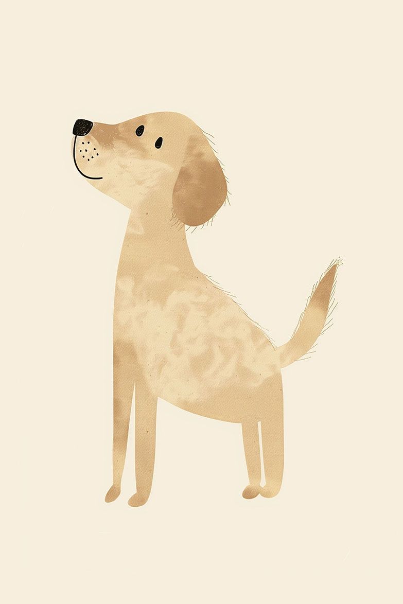 Poster - Söt Hund