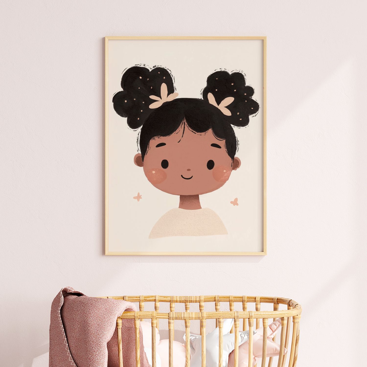 Poster - Söt Barnillustration