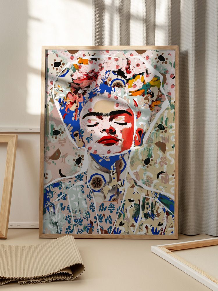 Poster - Frida Kahlo Konstverk