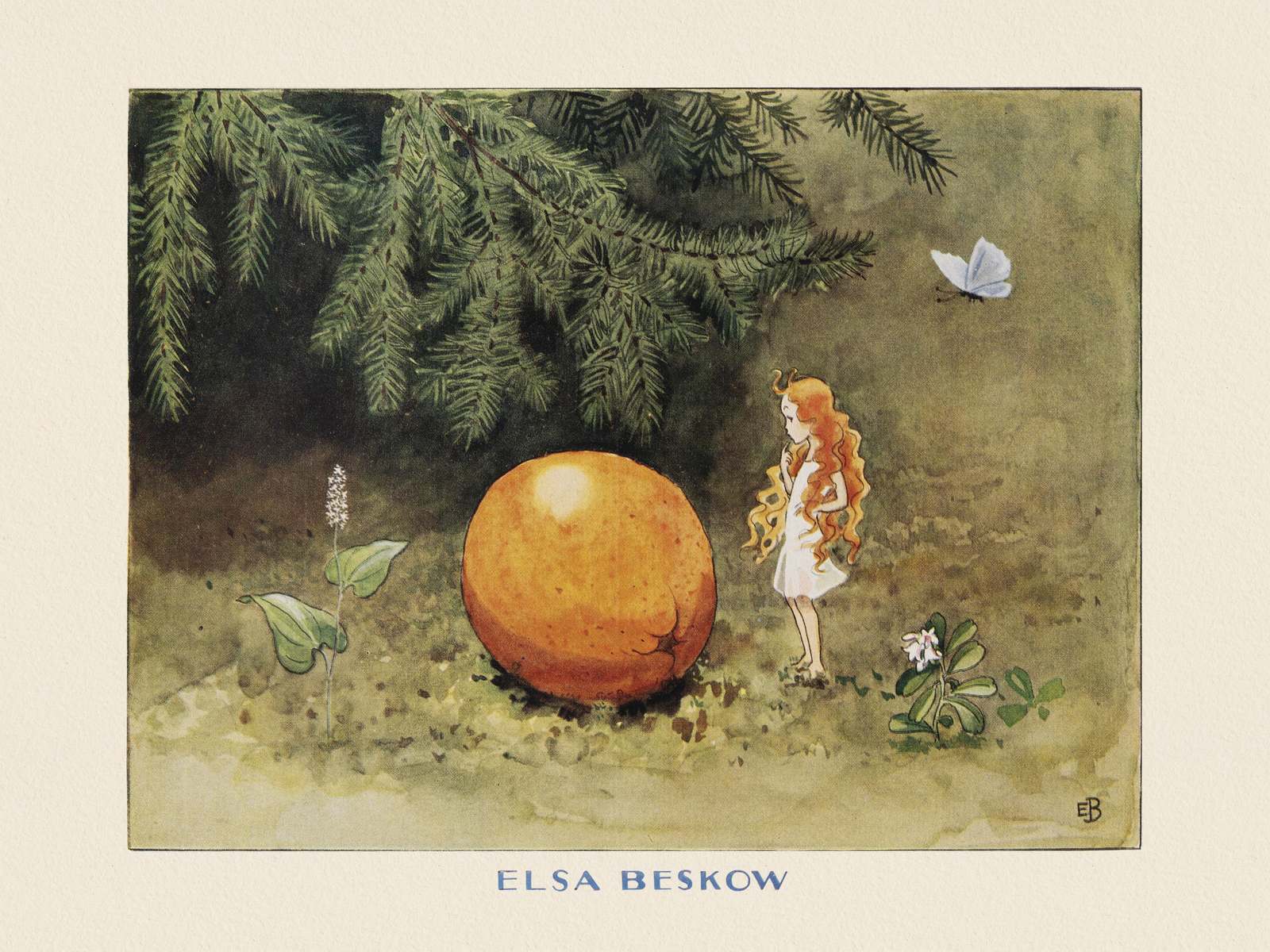Poster - Elsa Beskow Illustration