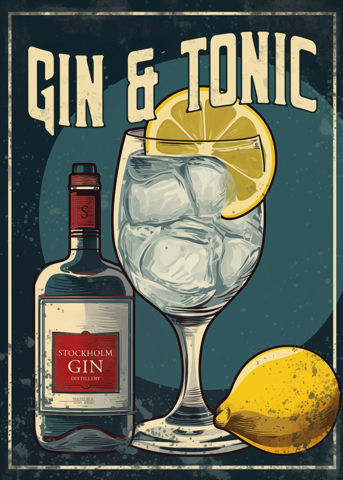 Poster - Gin & Tonic