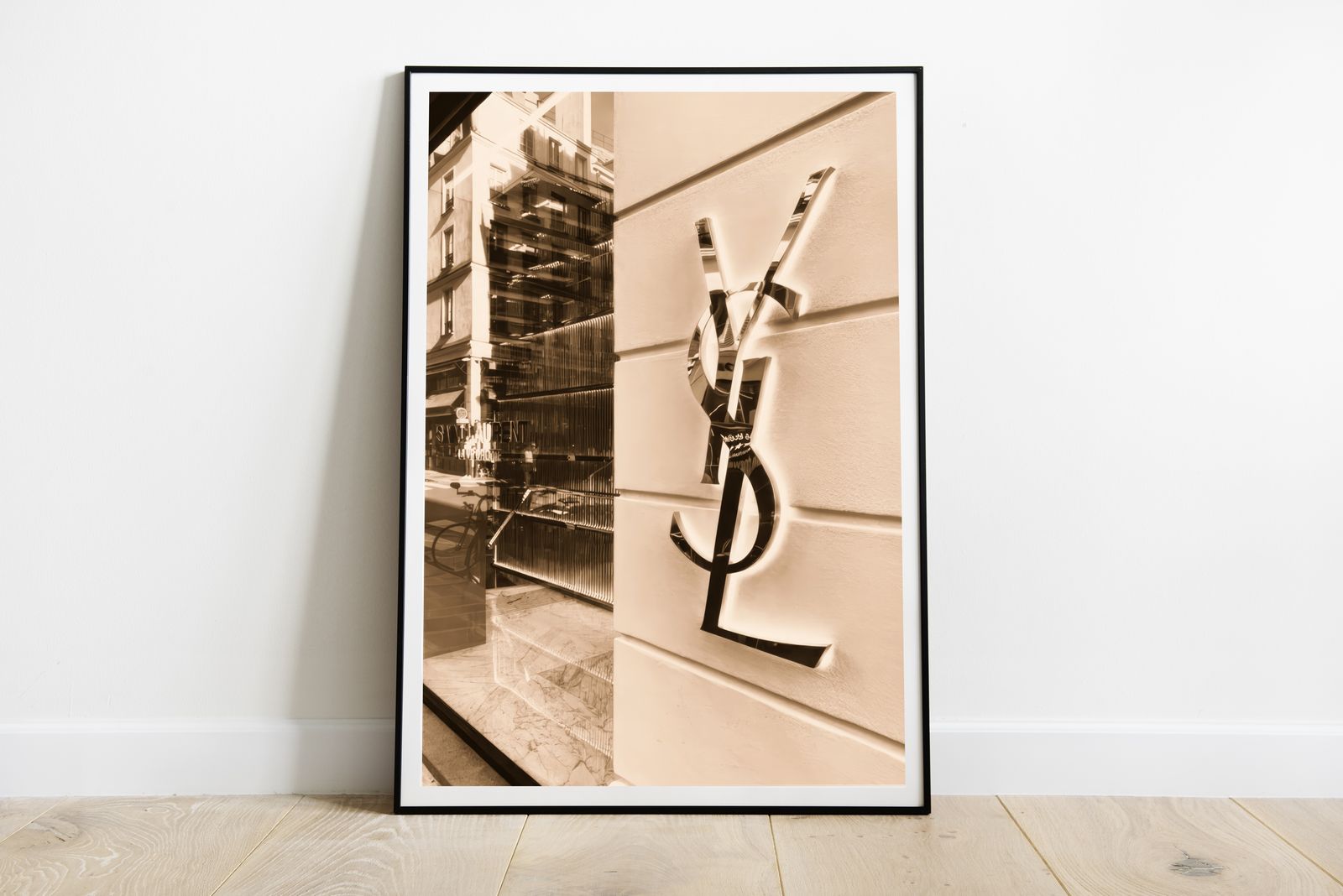 Poster - YSL Sepia Reflektion