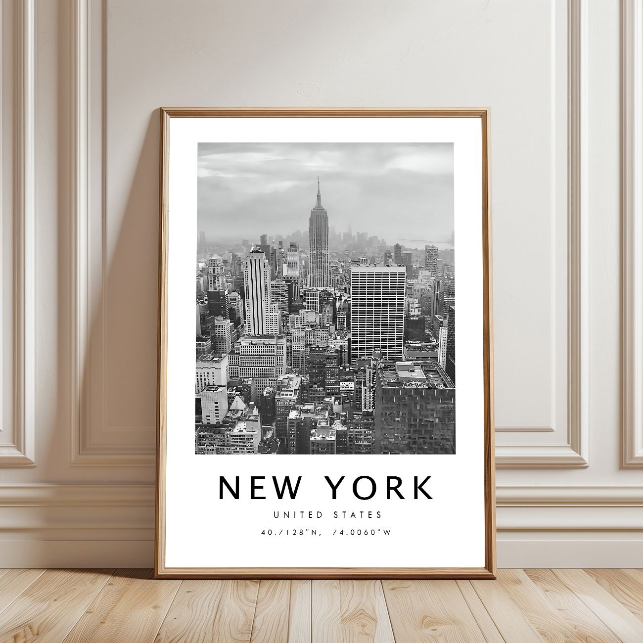 New York City Skyline Affisch