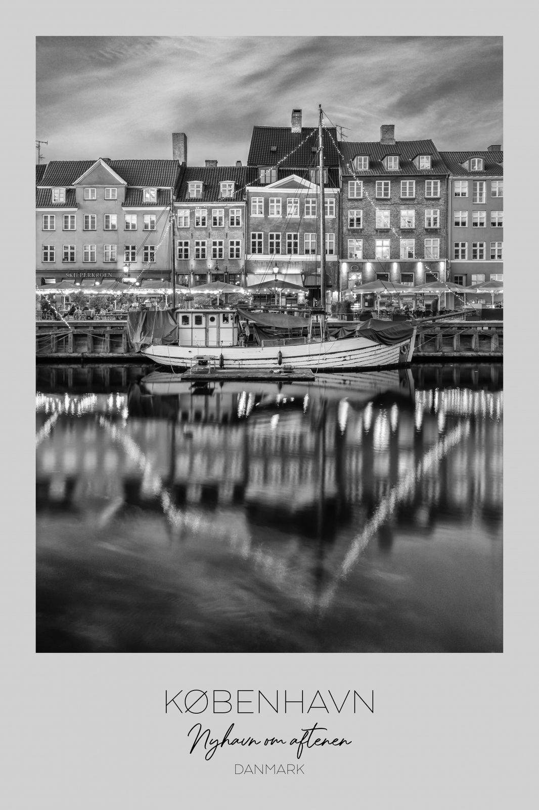 Poster - Nyhavn i Köpenhamn