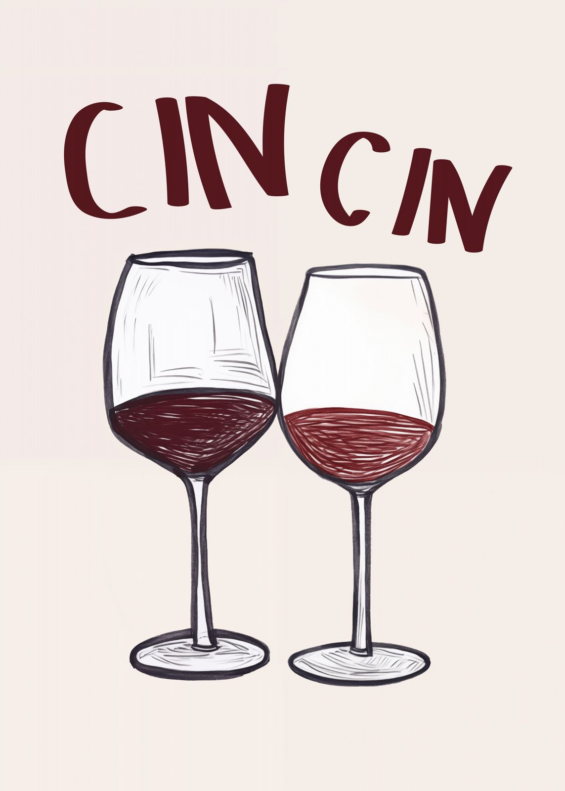 Poster - Cin Cin Vinglas